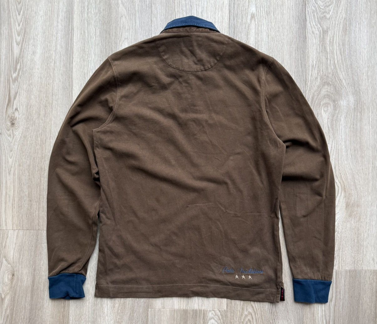 La Martina La Martina Polo Team Brown Long Sleeve T-Shirt Size US M / EU 48-50 / 2 - 6 Thumbnail