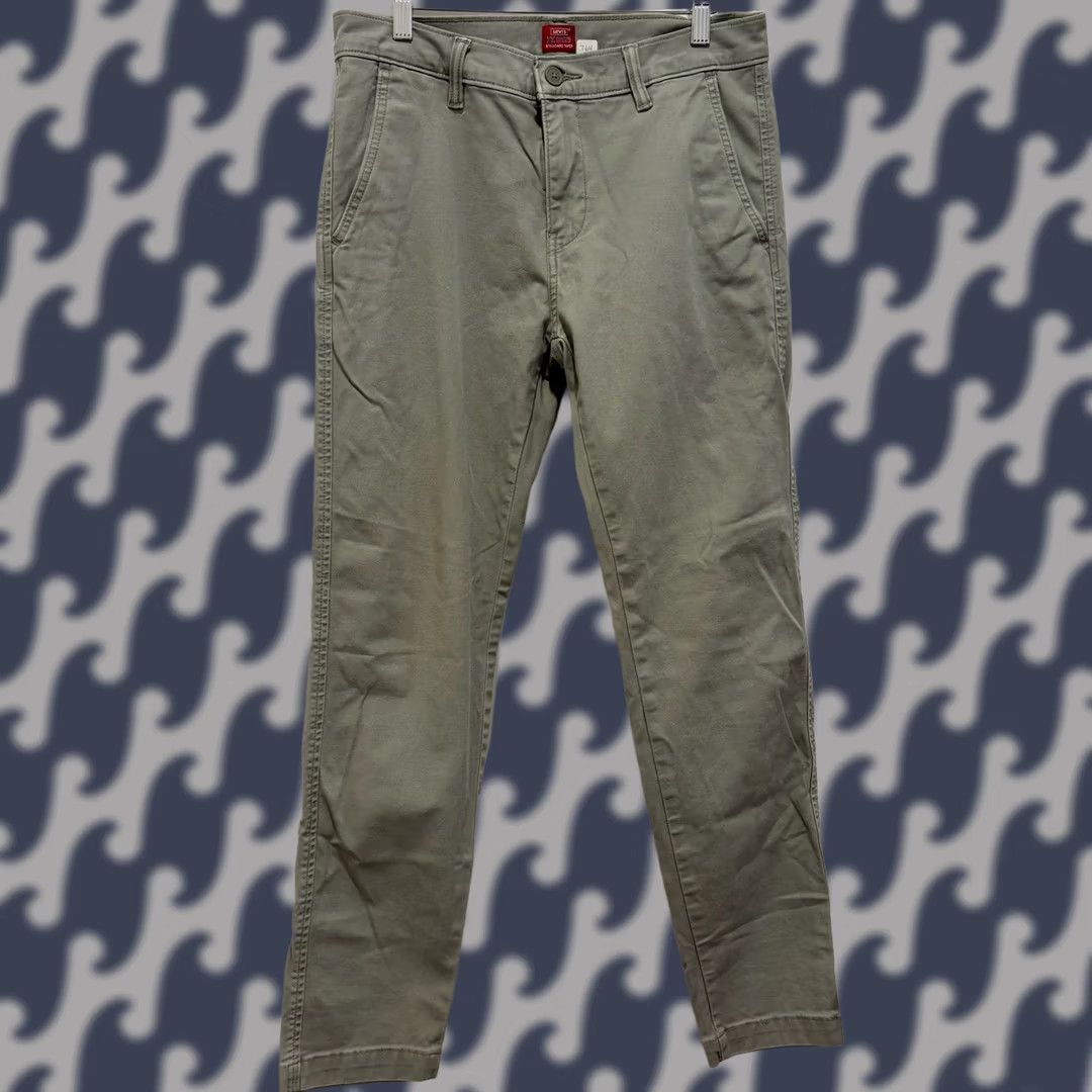 Levi's Levi's XX Chino Standard Taper Pants Sage Green Olive 30x30 Mens Casual Trousers Size US 30 / EU 46 - 1 Thumbnail