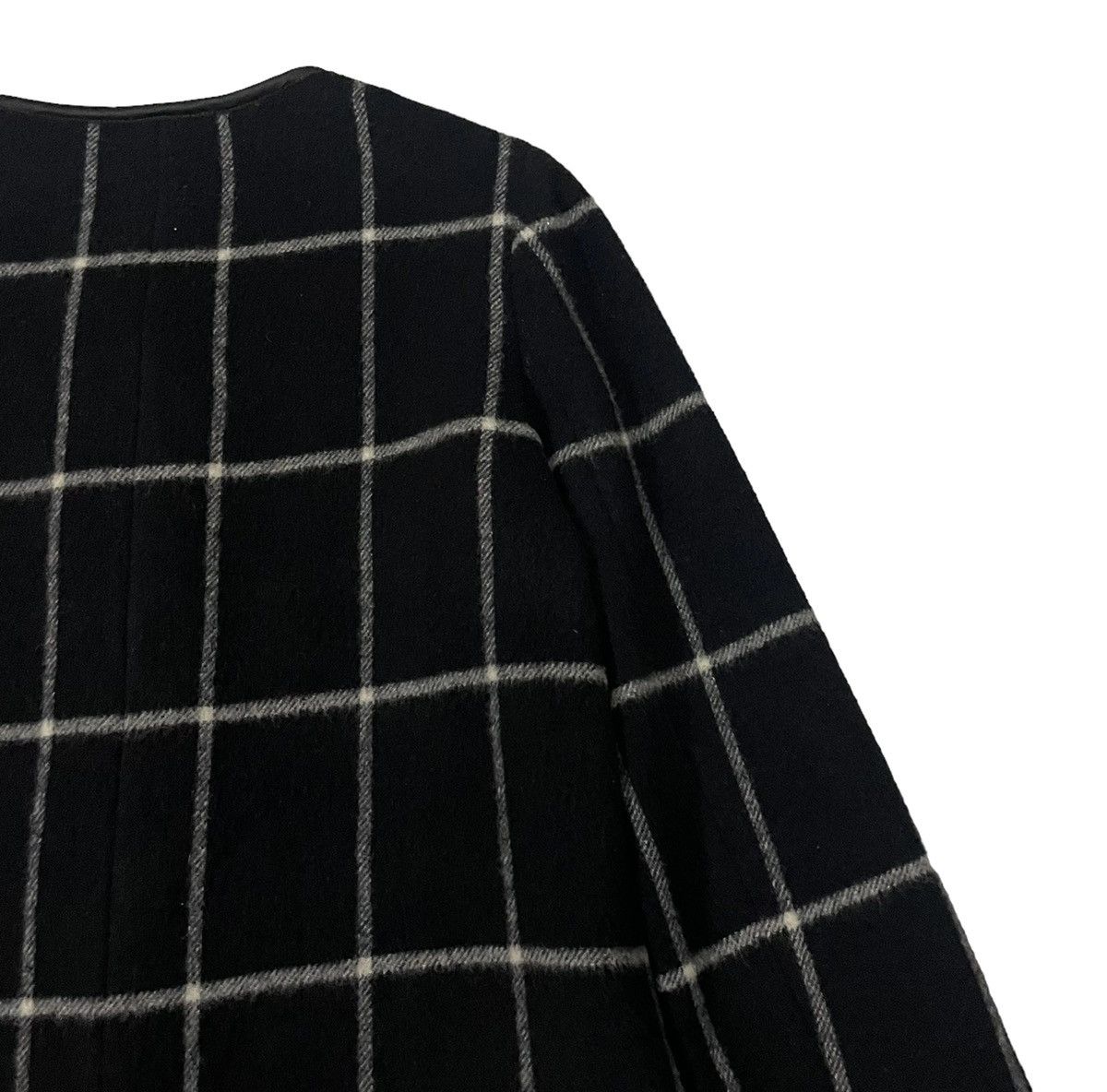 Lanvin Vintage Lanvin Collection Wool Tartan Long Jacket Size M / US 6-8 / IT 42-44 - 11 Thumbnail