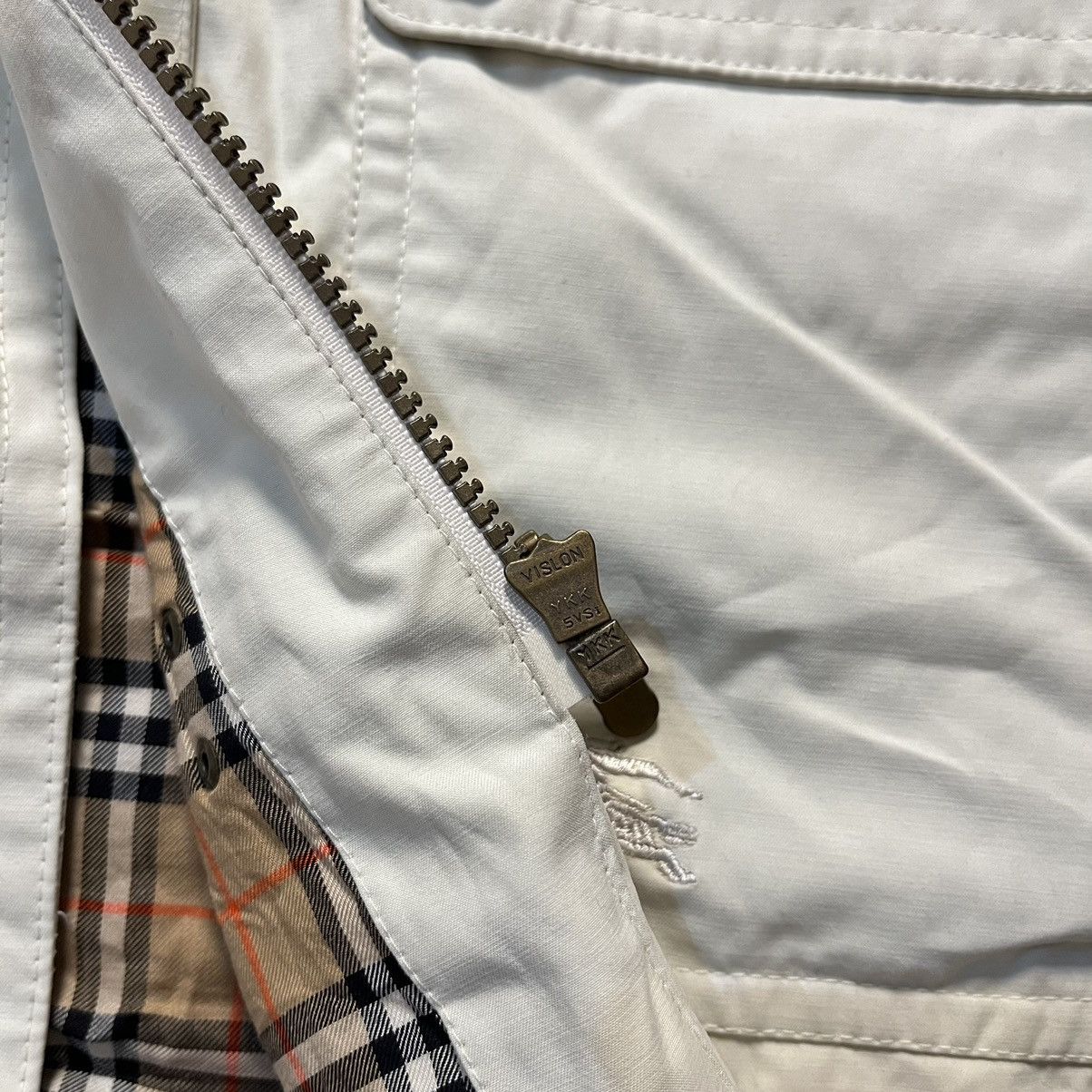Burberry Vintage Burberrys London Nova Plaid Fireman's Jacket Size US M / EU 48-50 / 2 - 11 Thumbnail