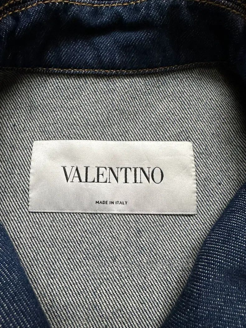 Other Valentino Butterfly embroidered denim jacket Size S / US 4 / IT 40 - 6 Thumbnail