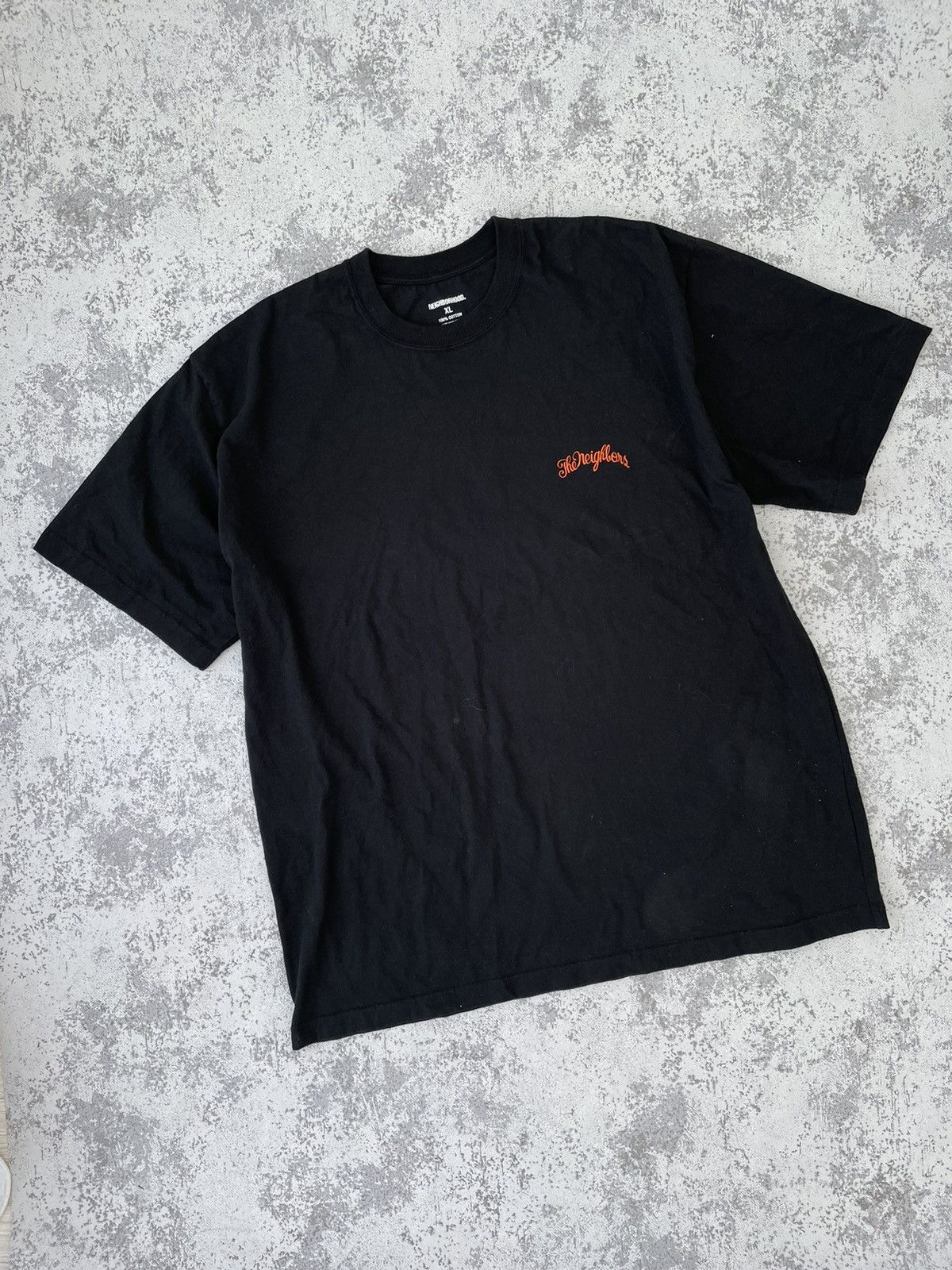 Japanese Brand × Neighborhood Neighborhood NH Logo T-Shirt Size US XL / EU 56 / 4 - 2 Thumbnail