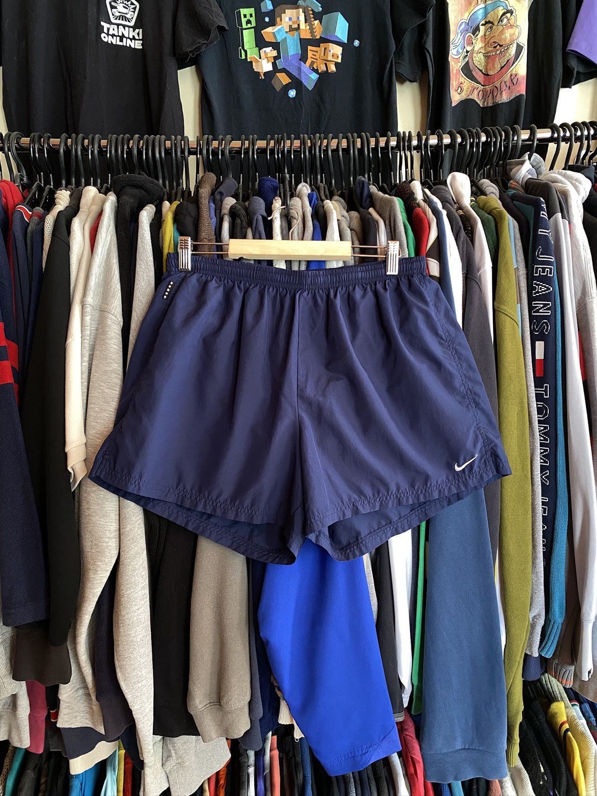 Nike VINTAGE NIKE RETRO SHORTS 90s Size US 34 / EU 50 - 1 Thumbnail