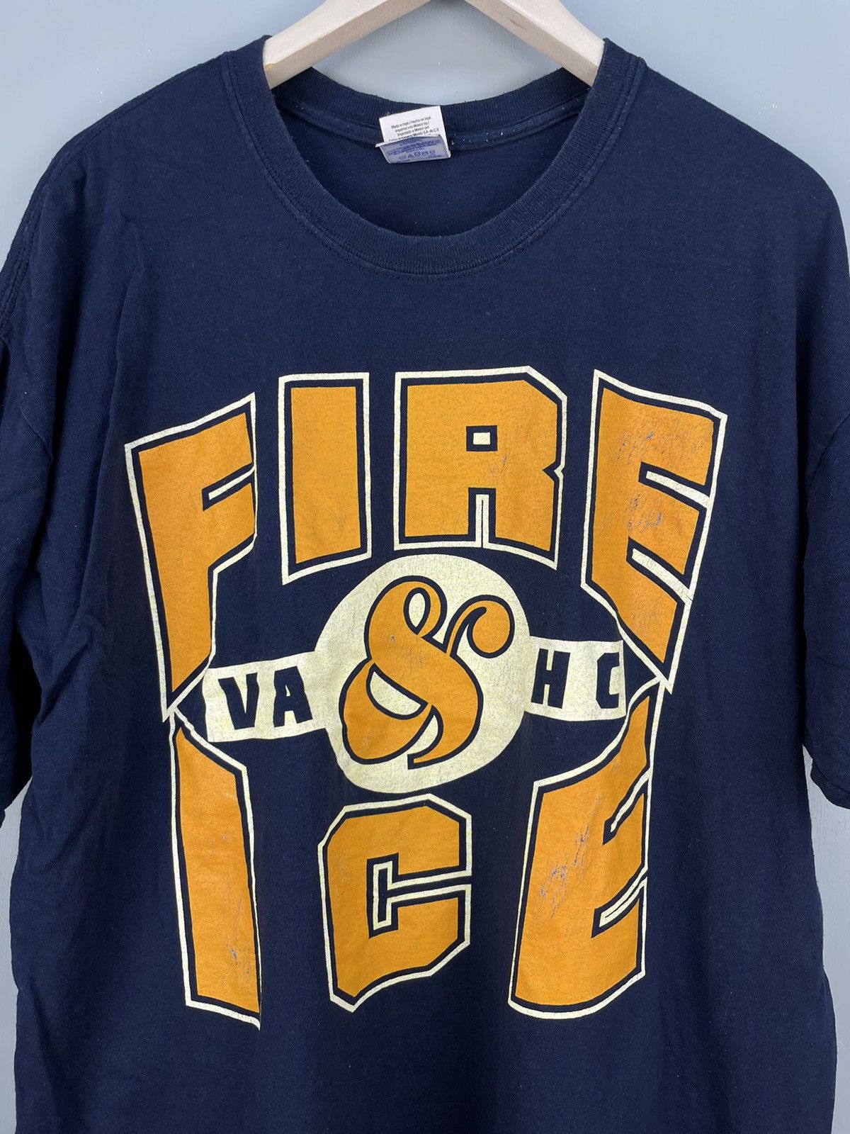 Band Tees Vintage Y2K Fire & Ice hardcore band straight edge t shirts Size US XL / EU 56 / 4 - 3 Thumbnail