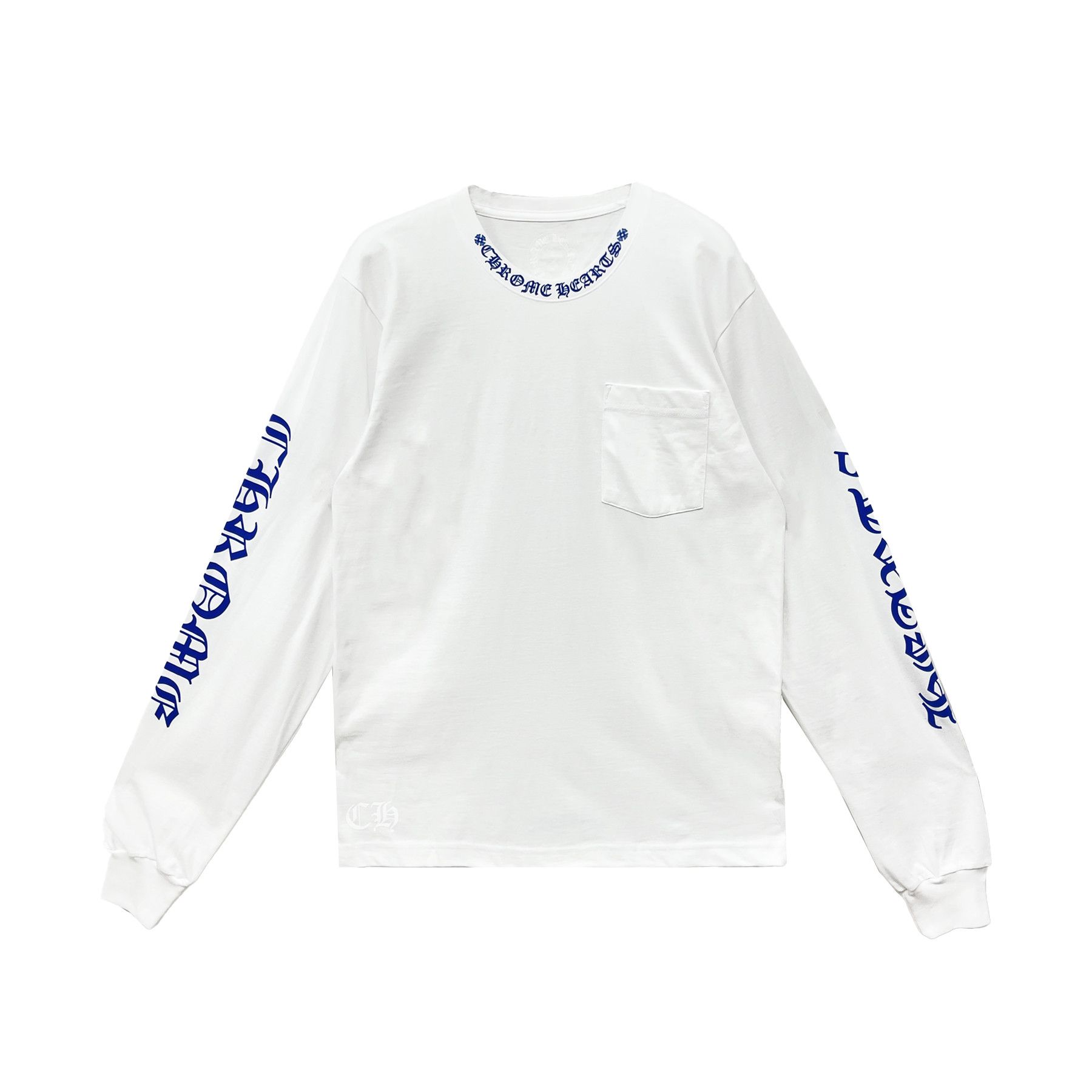 Chrome Hearts CHROME HEARTS CH LOGO BLUE BASEBALL RAGLAN