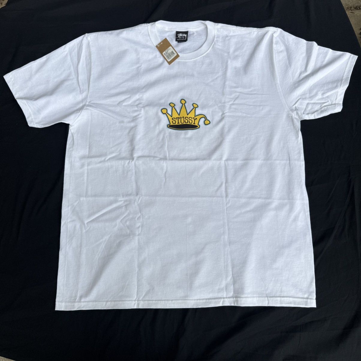 【STUSSY SP25'】Stussy King Crown Tee King Crown Tee – Black | Tees | Stüssy