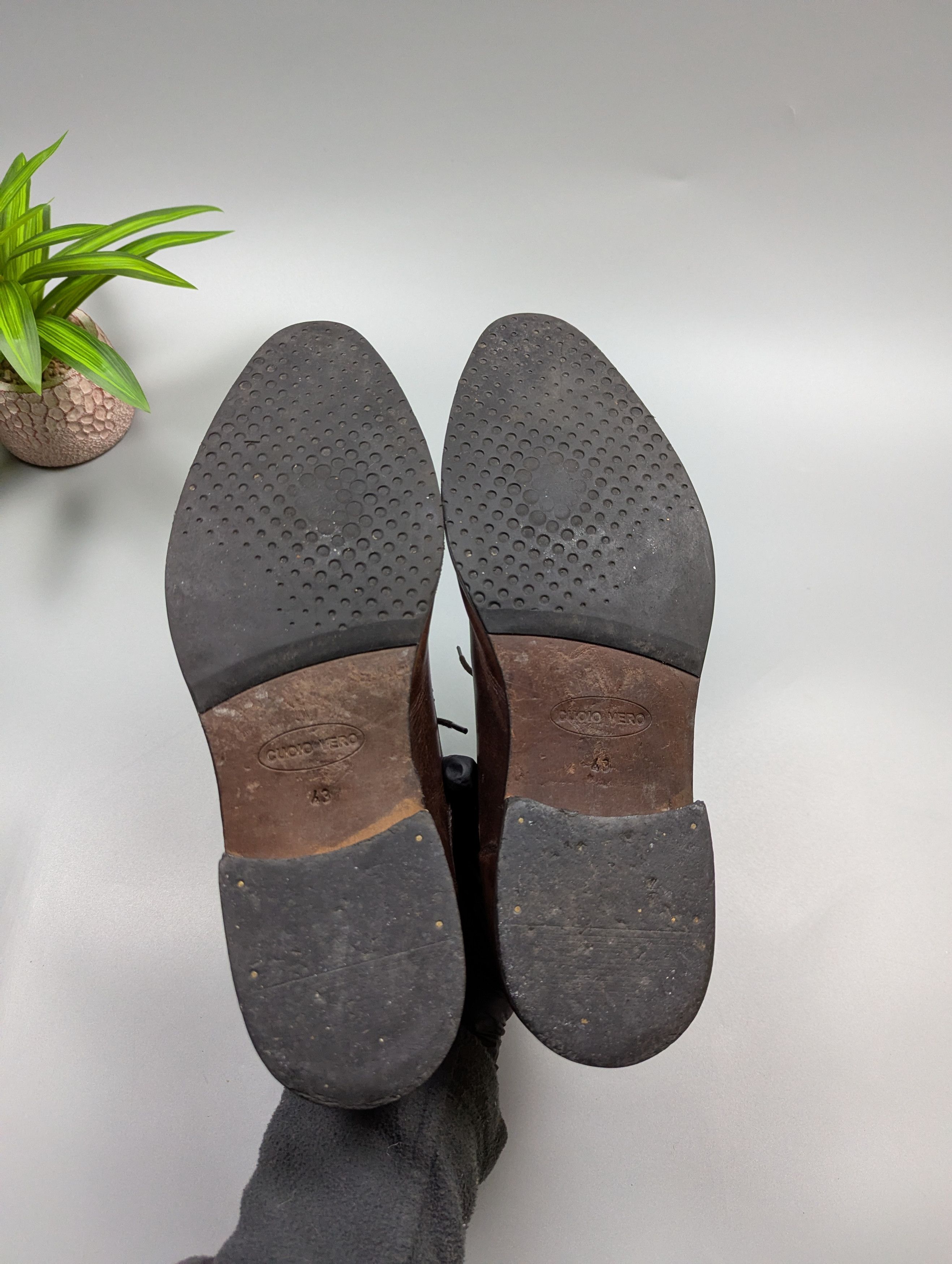 Mercedes-Benz Rare Vintage Mercedes-Benz Oxford Dress Shoes EU 43 Size US 9.5 / EU 42-43 - 15 Thumbnail
