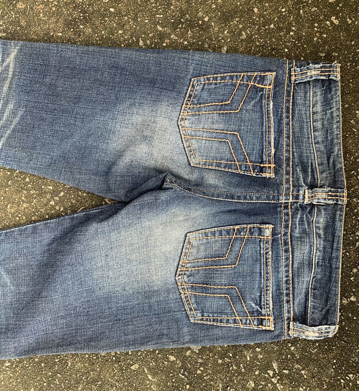 Japanese Brand Sword Fish Flare Unisex Denim Jeans Pants Size US 29 - 14 Thumbnail