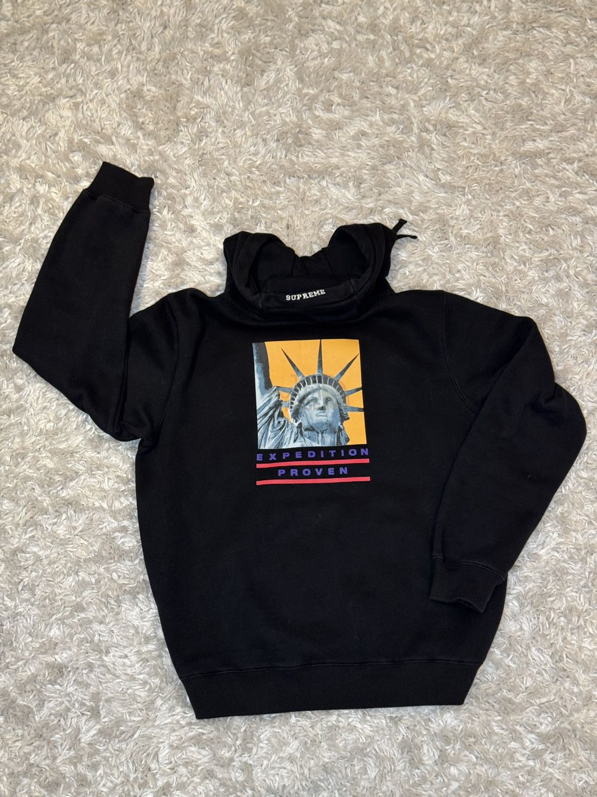 Supreme × The North Face Supreme x The North Face "Statue of Liberty" Hoodie Size US M / EU 48-50 / 2 - 2 Thumbnail