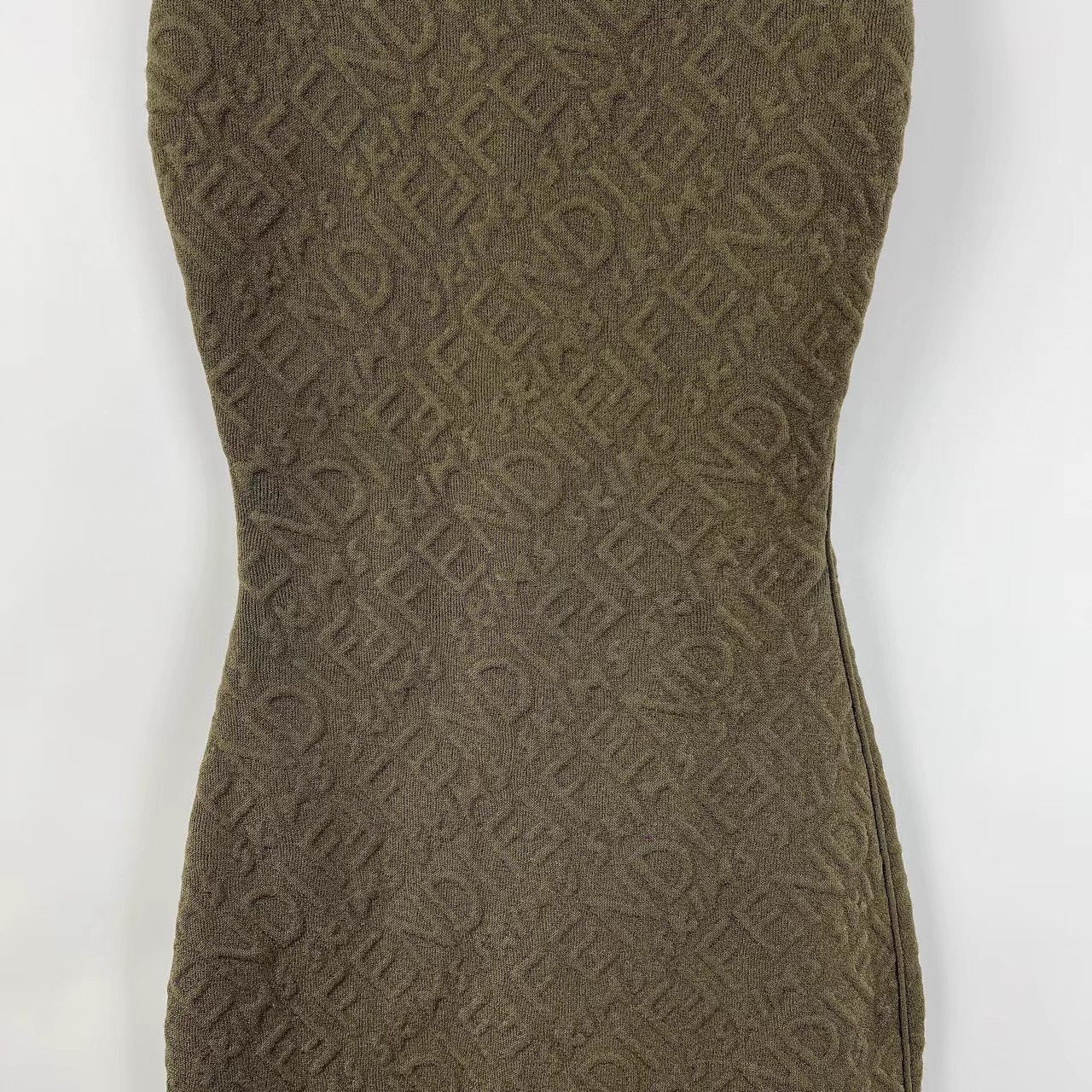 Fendi Fendi x SKIMS Embossed Logo Bodycon Dress K12 Size XS / US 0-2 / IT 36-38 - 3 Thumbnail
