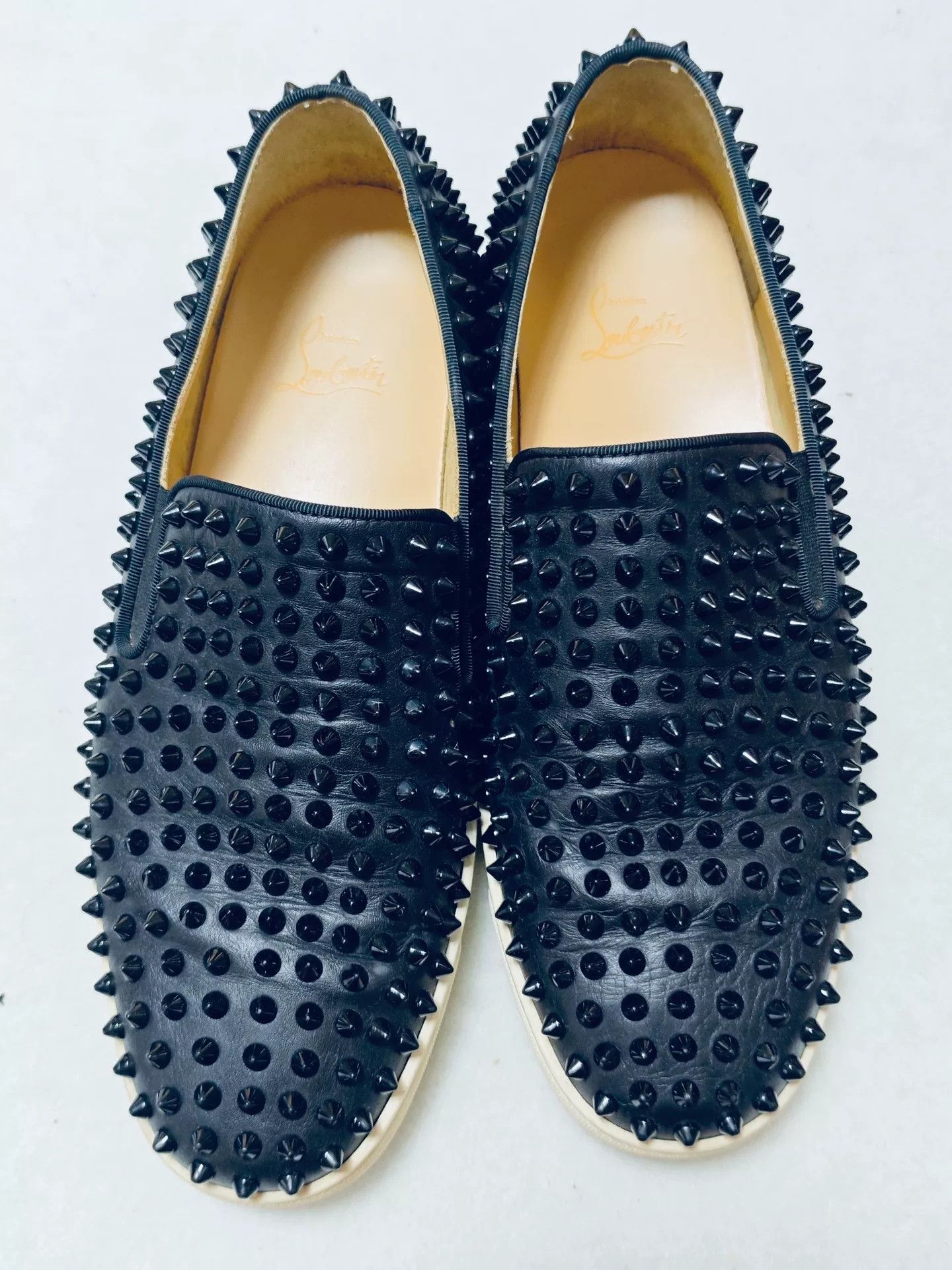 Christian Louboutin Christian Louboutin Black Lowtop Sneakers 9.5 Men Size US 9.5 / EU 42-43 - 1 Thumbnail