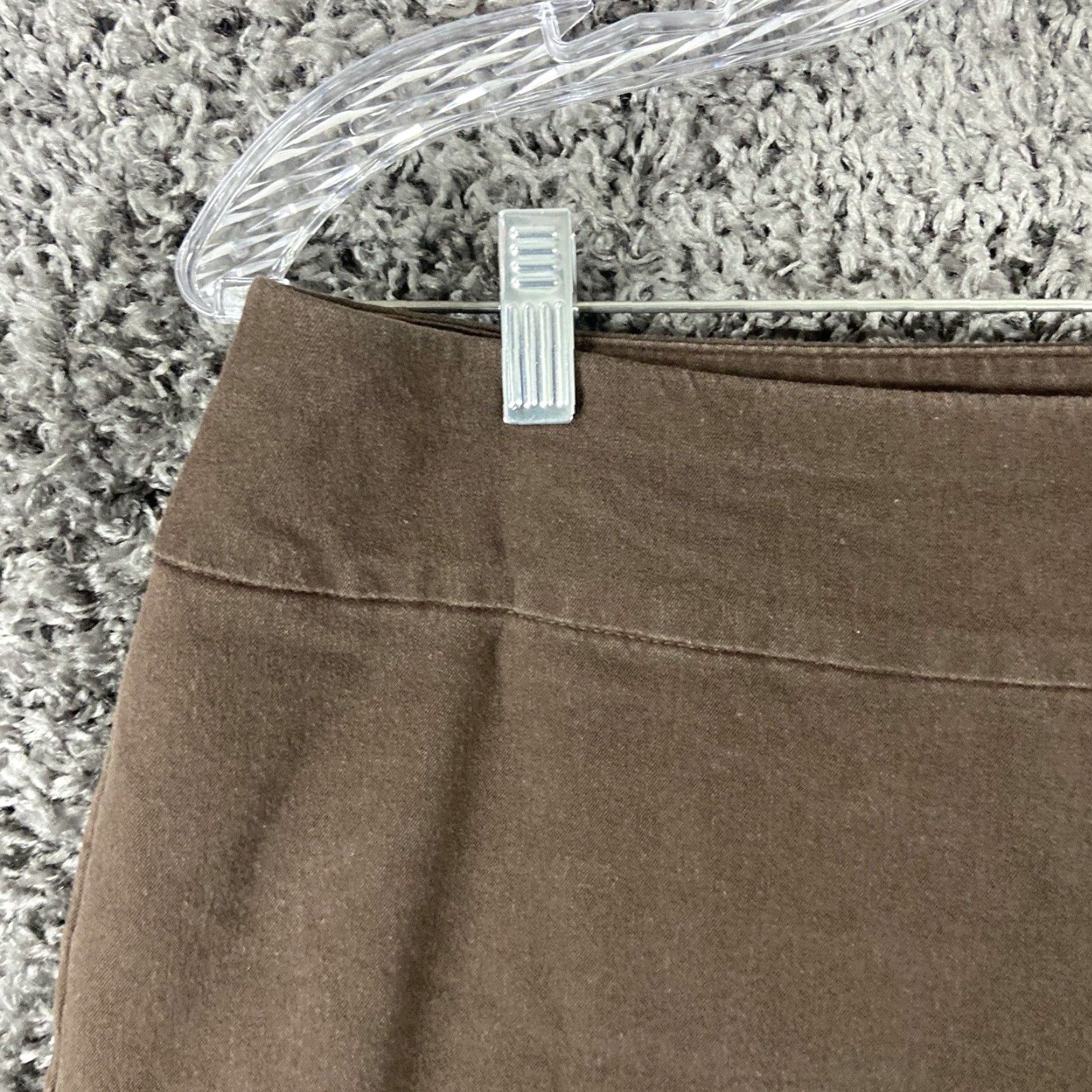 Vintage Chico's Pants Women 0.5 Brown Slimming Skinny Ankle Size 25" / US 0 / IT 36 - 3 Thumbnail