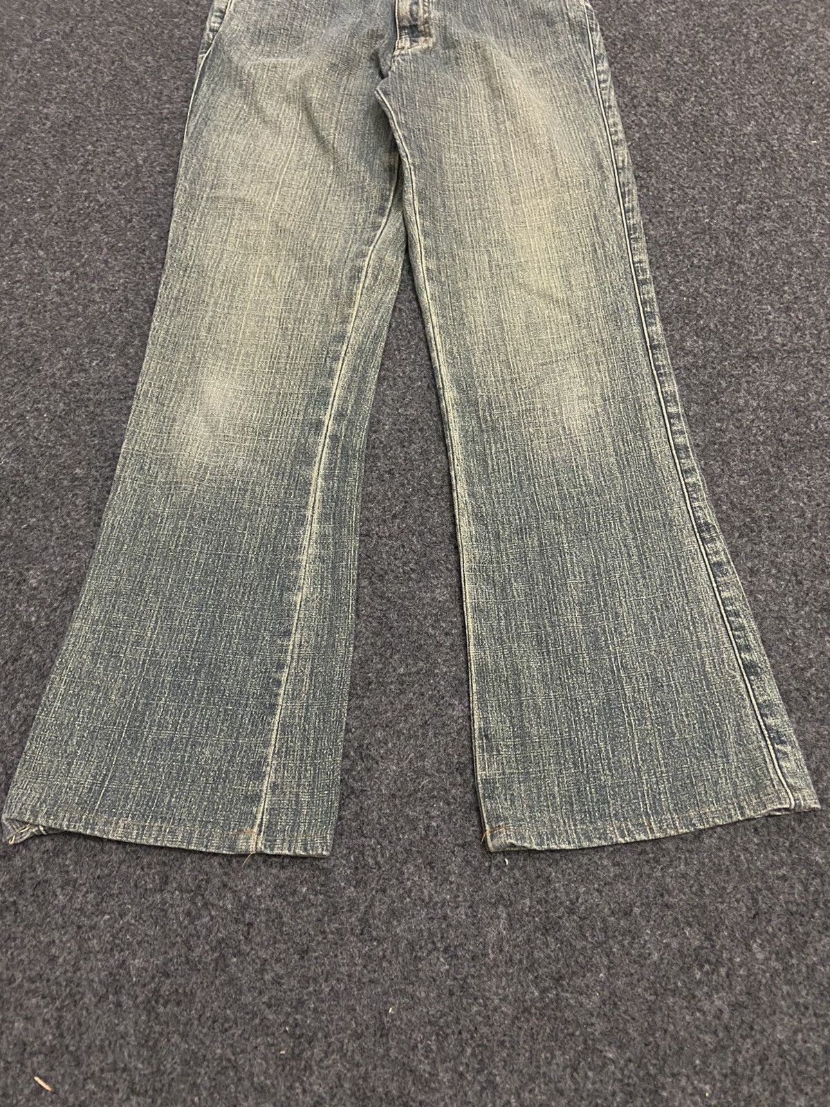 Beauty Beast × Japanese Brand × Le Grande Bleu (L.G.B.) Vintage Y2K denim pants flare Size 25" / US 0 / IT 36 - 2 Thumbnail