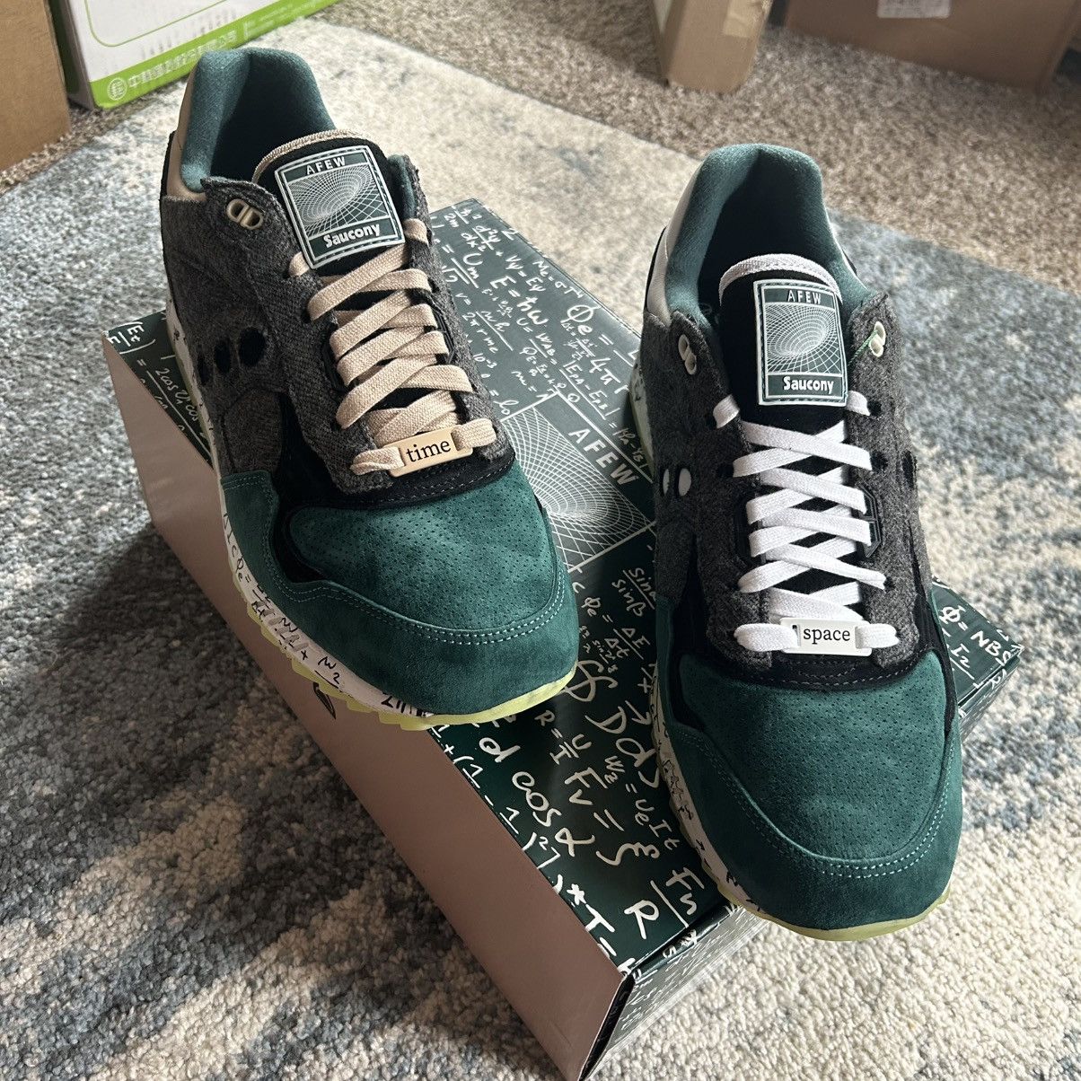 AFEW S70504-1 2020 AFEW STORE x SAUCONY SHADOW 5000 TiME & SPACE Size US 12 / EU 45 - 13 Thumbnail