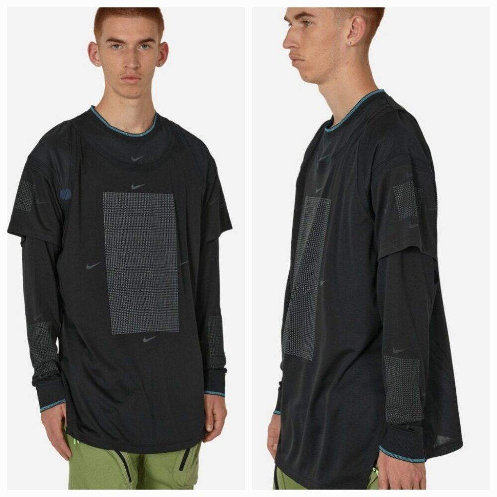 Nike NWT Nike ISPA Long-Sleeve Top Layered Tank Top Long Sleeve Size US S / EU 44-46 / 1 - 1 Thumbnail