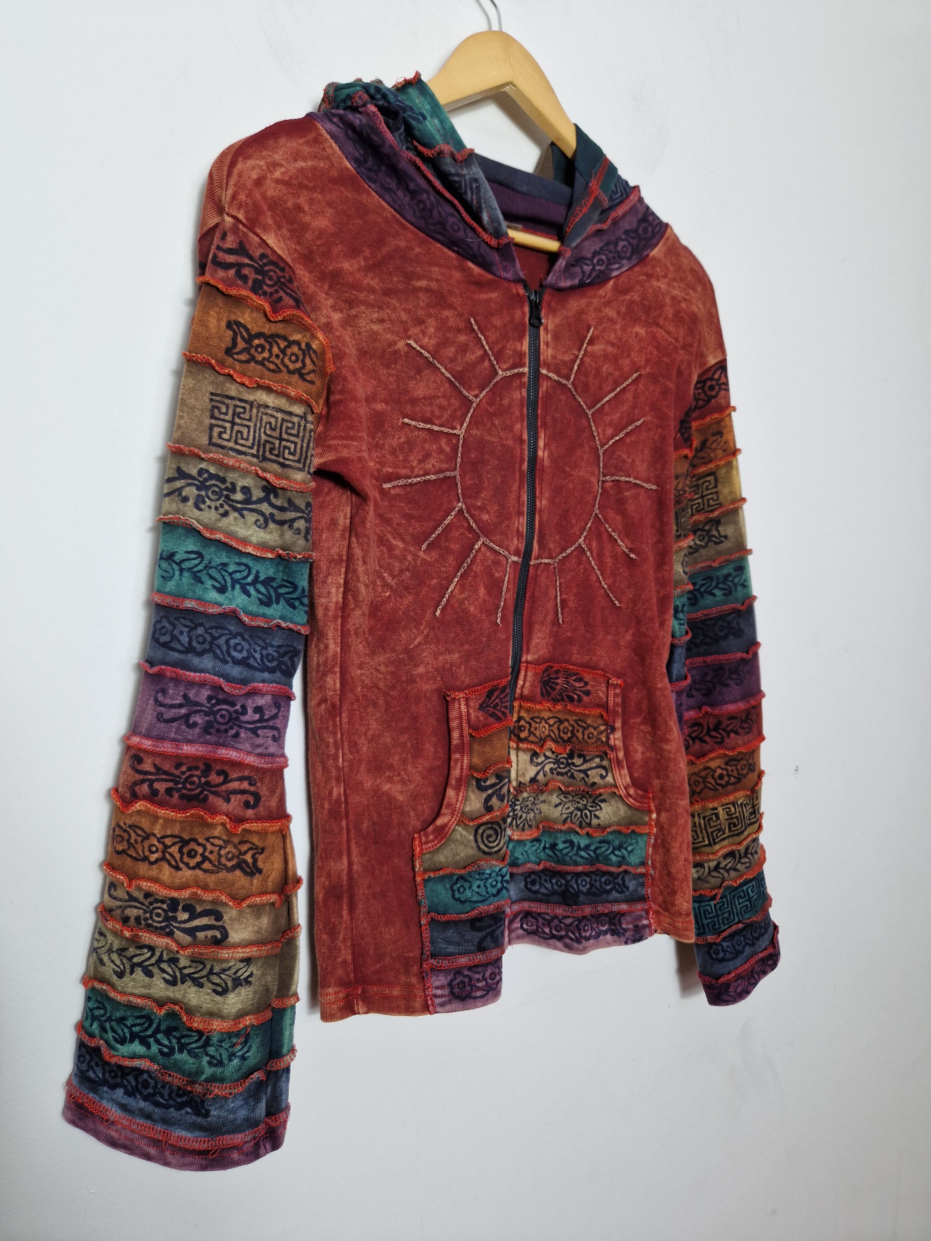 Vintage vintage zip ed hardy gaultier style hippie mesh y2k zip Size M / US 6-8 / IT 42-44 - 10 Thumbnail