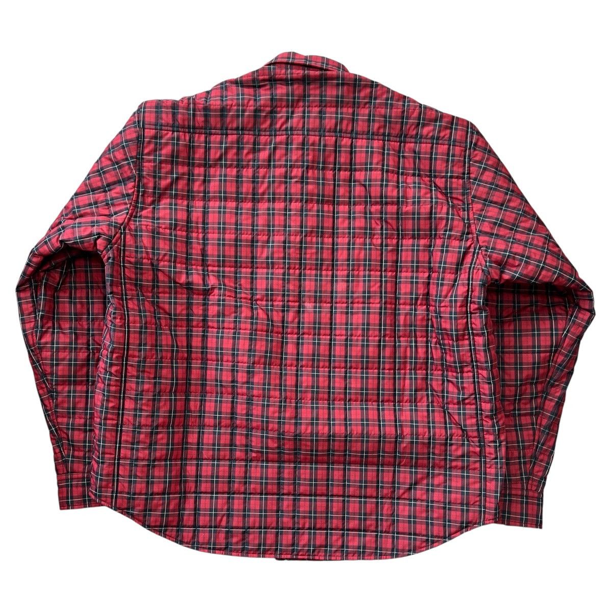 Balenciaga BALENCIAGA SS2022 Quilted Tartan Oversized Shirt Jacket Size US S / EU 44-46 / 1 - 7 Thumbnail