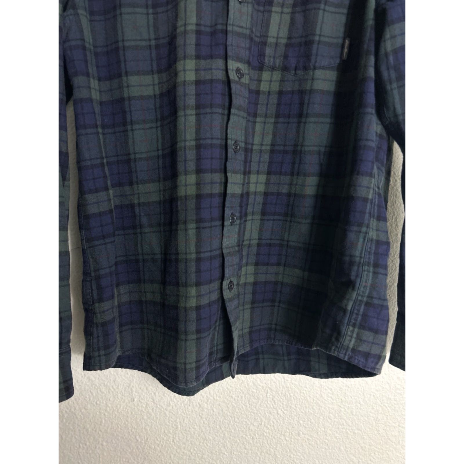Eddie Bauer Eddie Bauer Mens Large Classic Fit Plaid Blue Button-Up Shirt Size US L / EU 52-54 / 3 - 5 Thumbnail