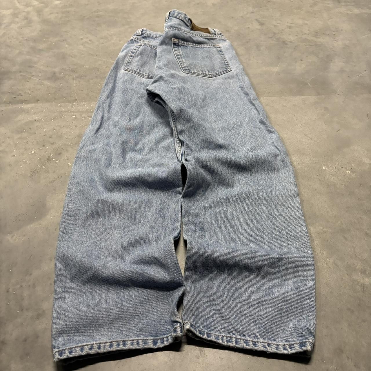 Calvin Klein × Vintage Crazy Vintage Y2K/2000s Light Wash Calvin Klein Essential Denim Jeans! Size US 30 / EU 46 - 4 Thumbnail