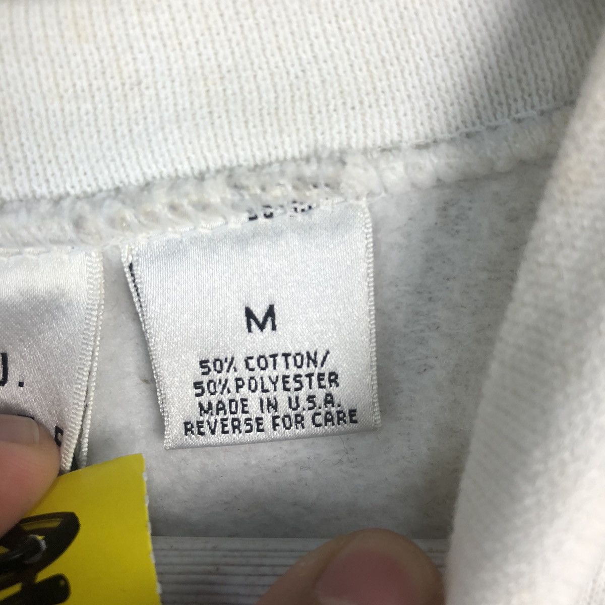 Japanese Brand × Vintage MJ Sofee vintage Marathon White Sweatshirt #A1997 Size US M / EU 48-50 / 2 - 15 Thumbnail