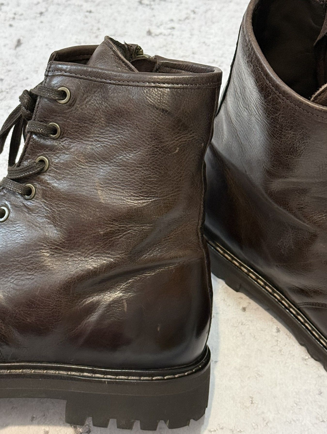 Thursday Boot Company Thursday Boot Co Women’s Java Combat Brown Lace Up Boots 9 Size US 9 / IT 39 - 15 Thumbnail