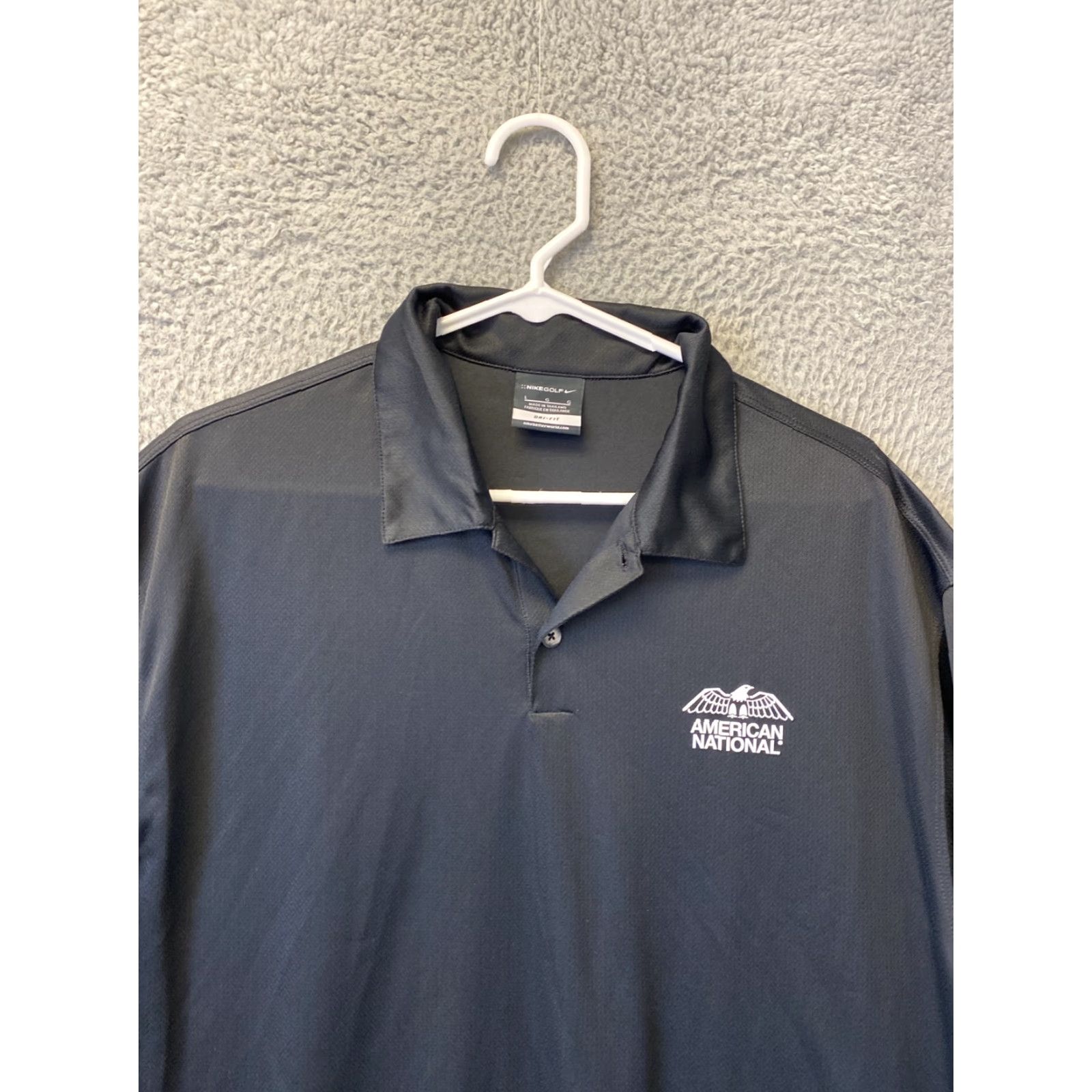 Nike Nike Golf Polo Shirt Mens Large Black Short Sleeve Dri-Fit American NWOT/ 36-65 Size US L / EU 52-54 / 3 - 3 Thumbnail
