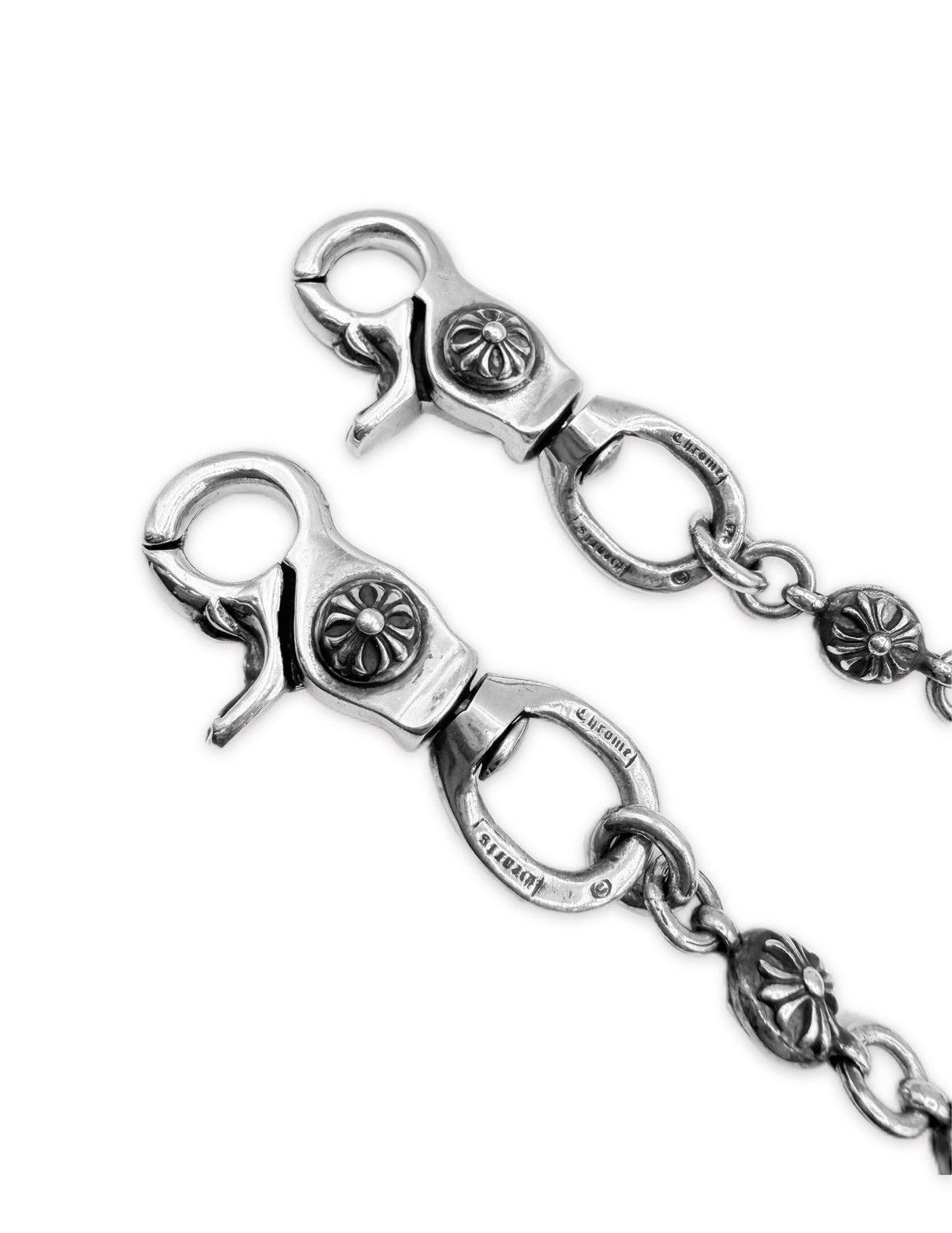 Chrome Hearts Chrome Hearts Dagger Pendant 22 Link Cross Ball Double Lobster Wallet Chain Size ONE SIZE - 4 Thumbnail