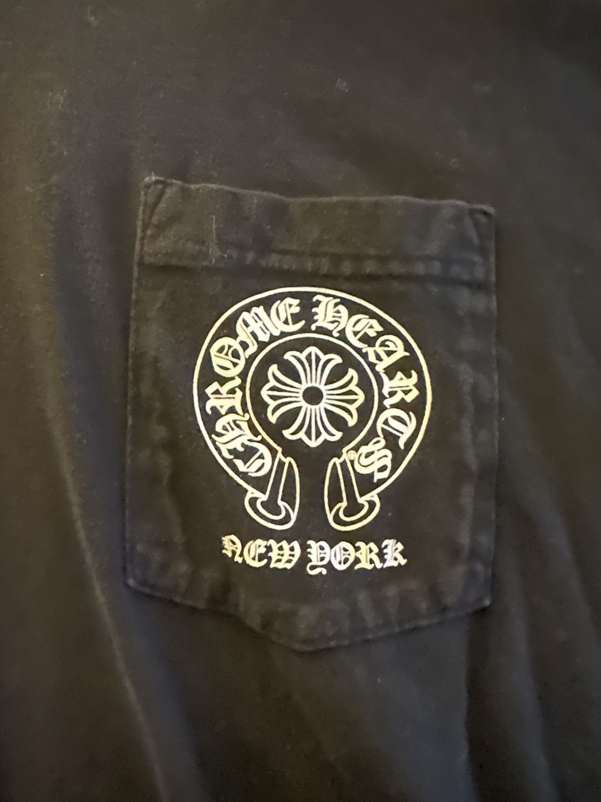 Chrome Hearts NY Chrome Hearts Shift Sleeve Tshirt Size US L / EU 52-54 / 3 - 3 Thumbnail