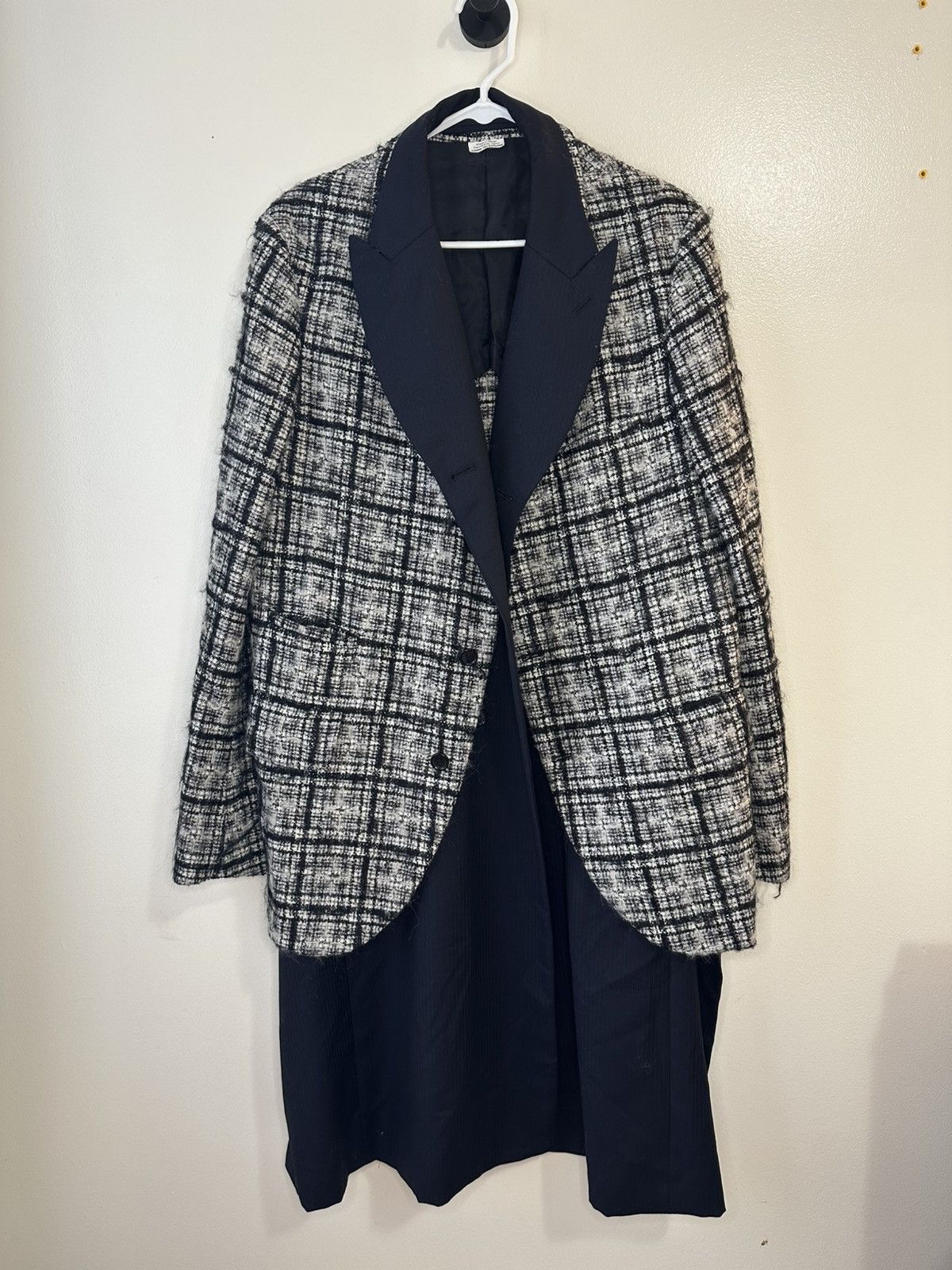 Comme des Garcons Homme Plus Comme des Garçons Homme Plus Layered Blazer Size 40R - 1 Thumbnail