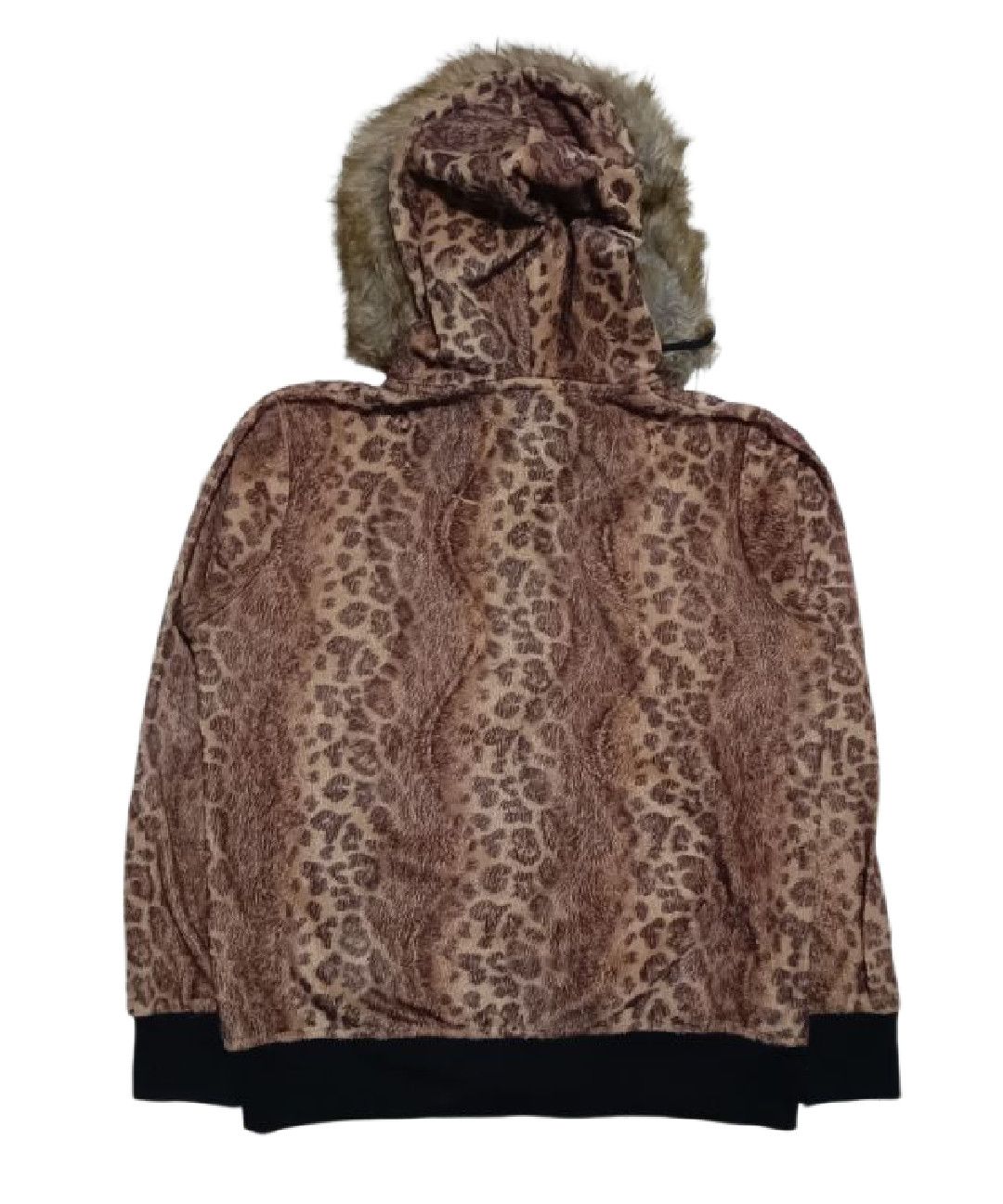 Beauty Beast One Leopard Print Zip Up (fur removable/attached) Size US M / EU 48-50 / 2 - 4 Thumbnail