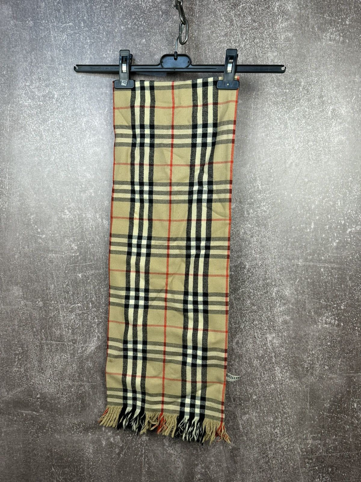 Burberry BURBERRY SCARF VINTAGE 70-80s Size ONE SIZE - 2 Thumbnail