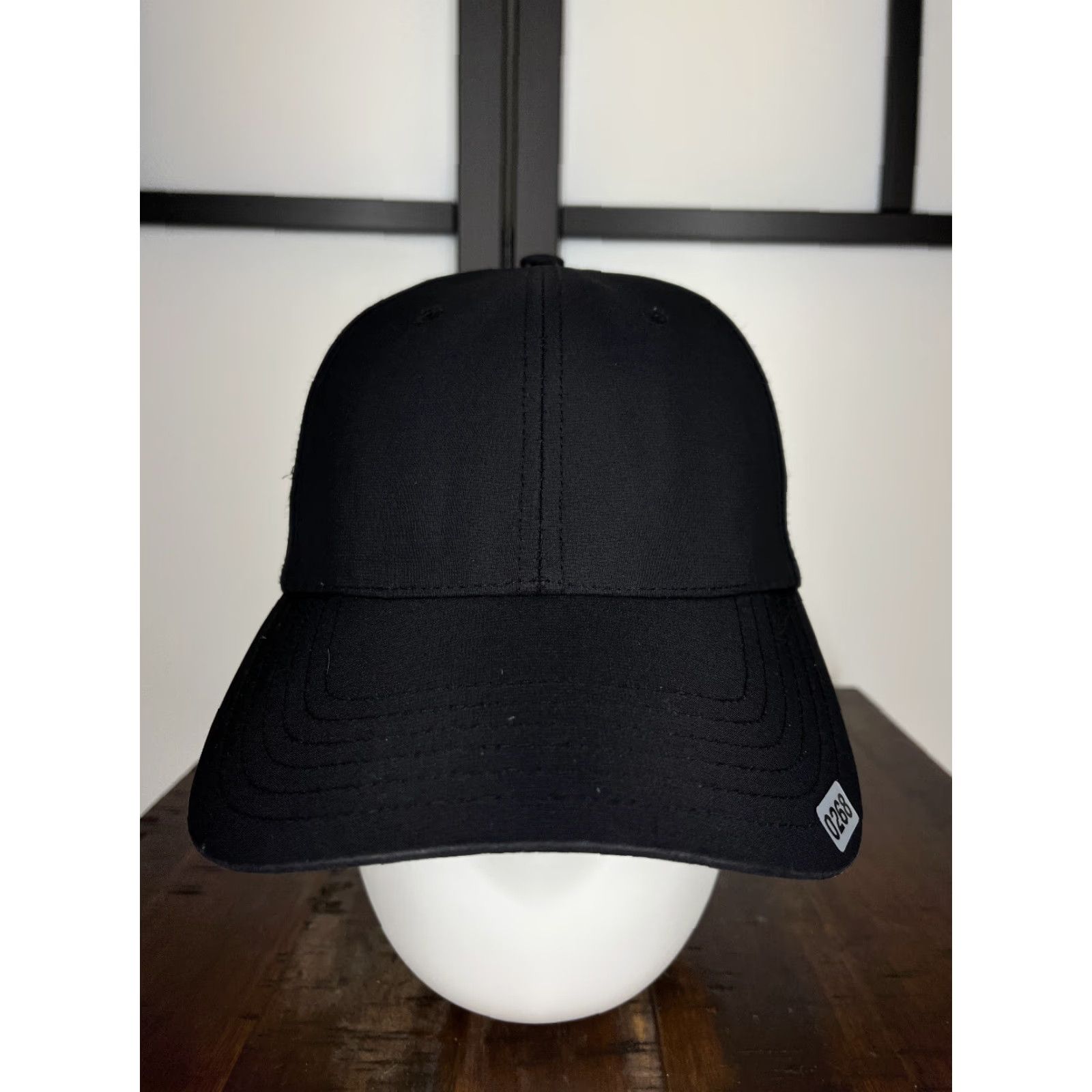 Adidas Adidas Hat Cap Strap Back One Size Adult Black Embroidered 100% Polyester Golf Baseball Cap Mens Hat Size ONE SIZE - 2 Thumbnail