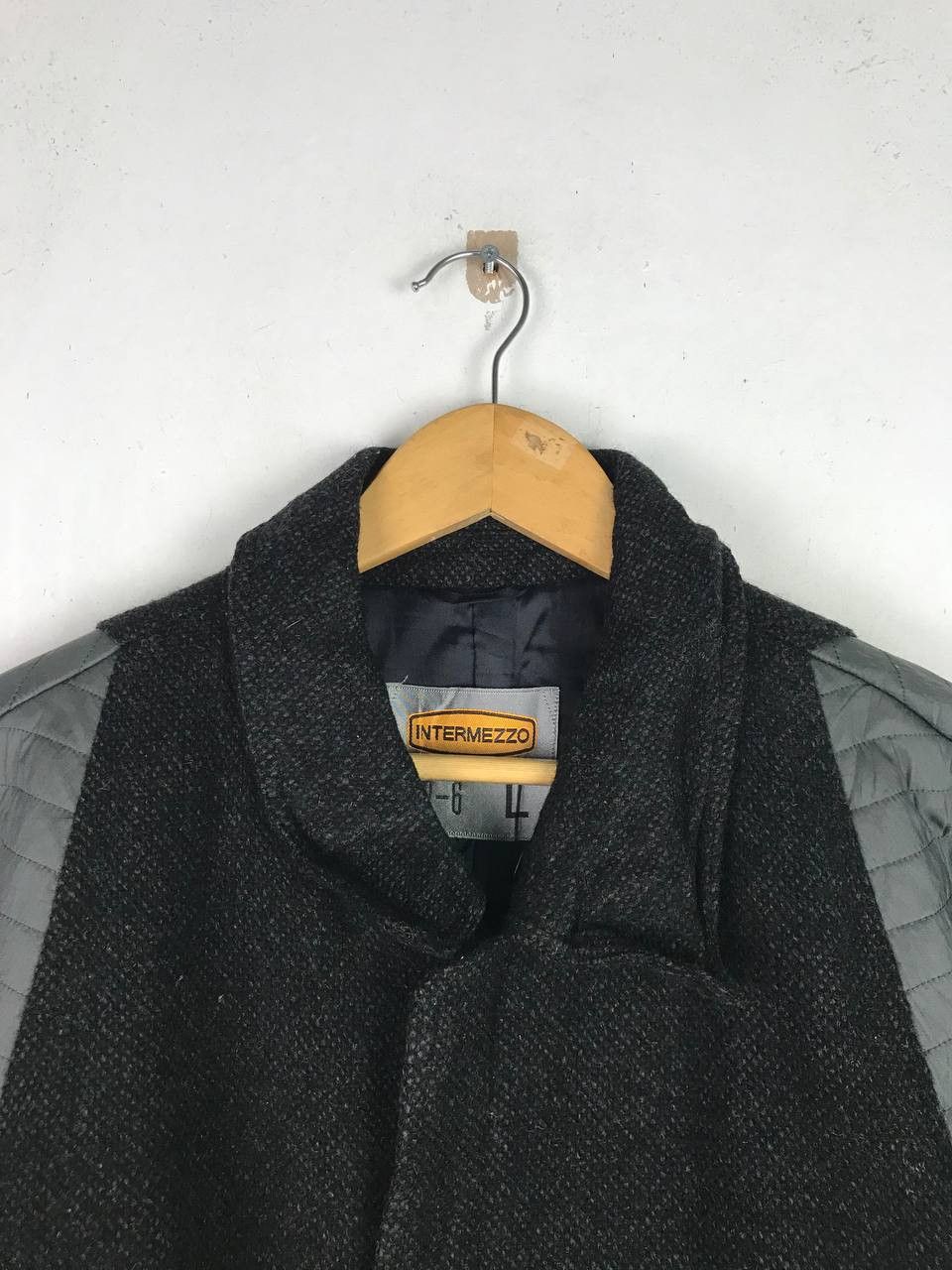 Japanese Brand × Vintage Vintage Rare design wool Bomber Intermezzo Jacket Size US L / EU 52-54 / 3 - 3 Thumbnail