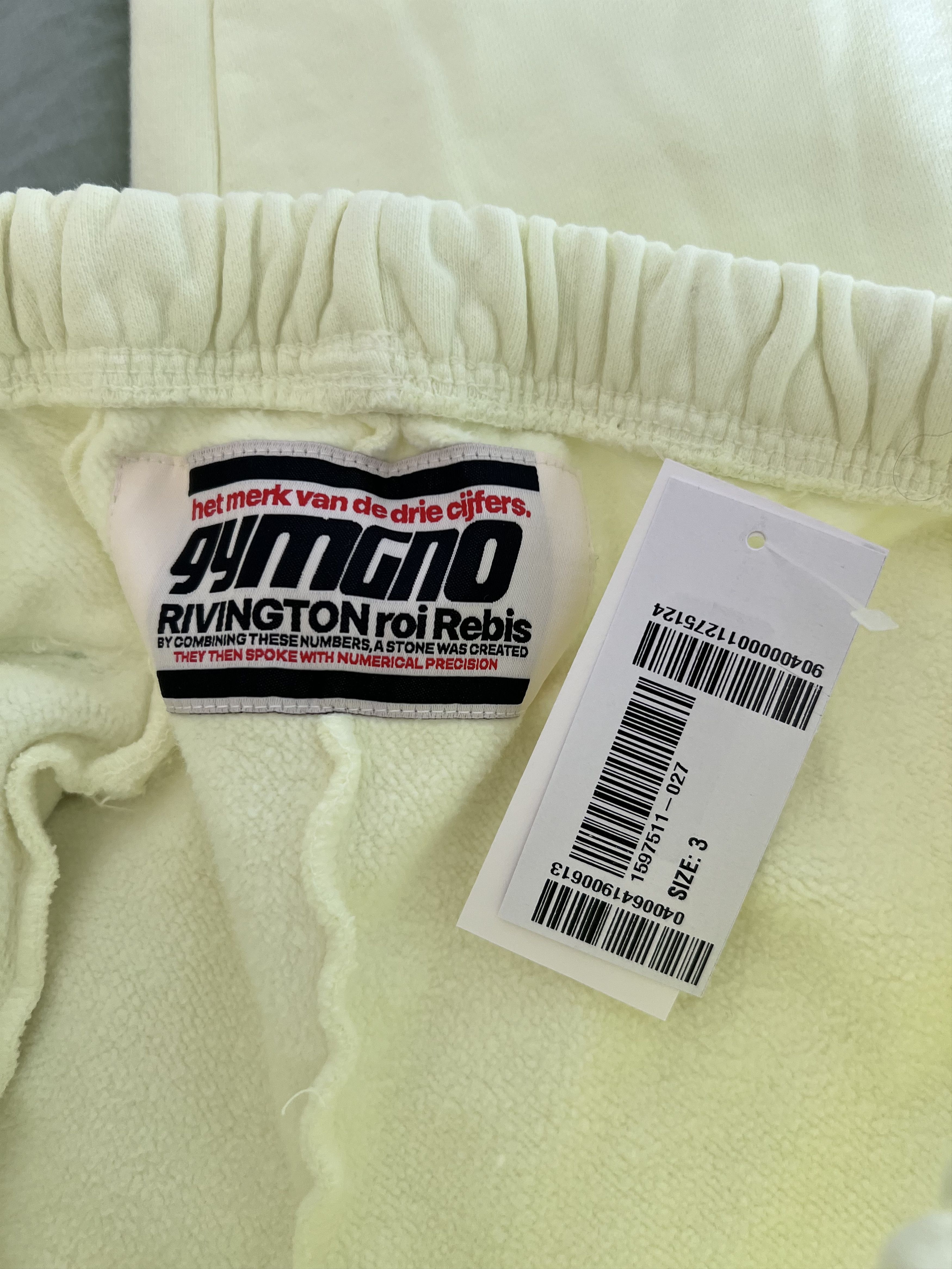 RRR-123 RRR123 Fasting For Faster Tapered Sweatpants in Neon Green Size US 34 / EU 50 - 6 Thumbnail