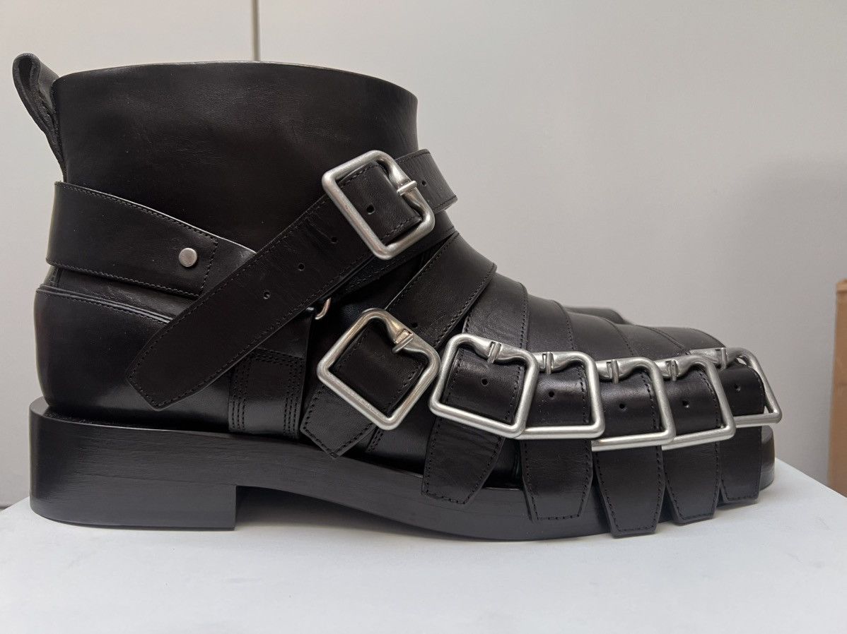 Burberry Burberry Roper Buckled Biker Boots Size US 12 / EU 45 - 5 Thumbnail