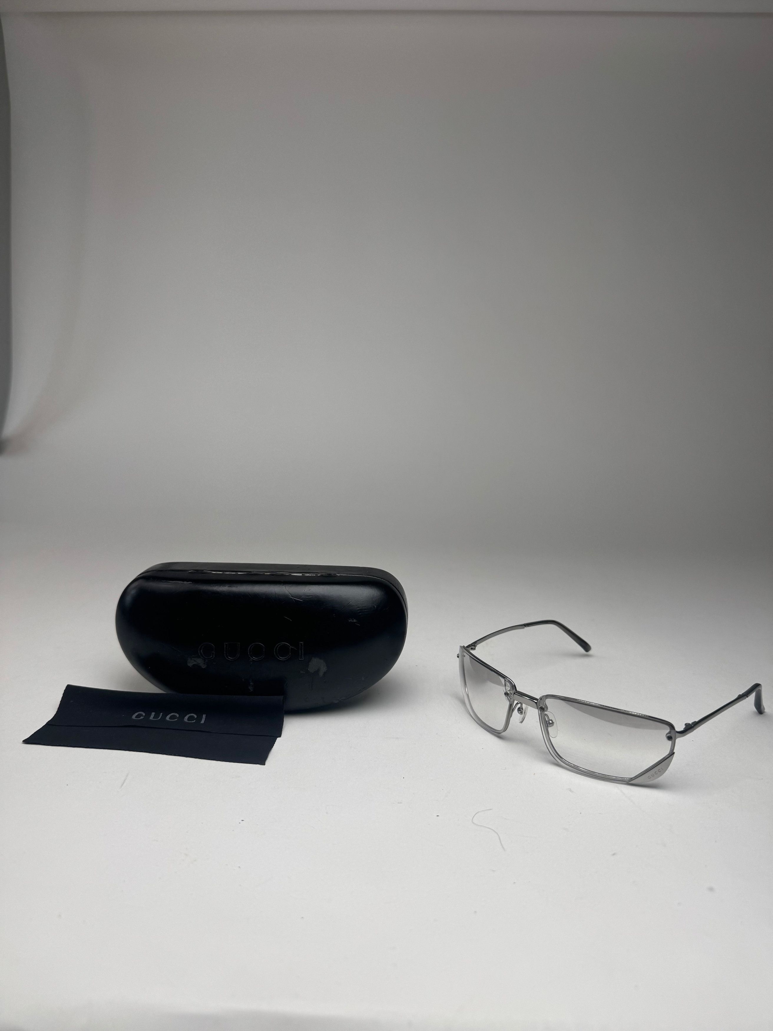 Gucci Vintage Steel sunglasses Size ONE SIZE - 1 Thumbnail