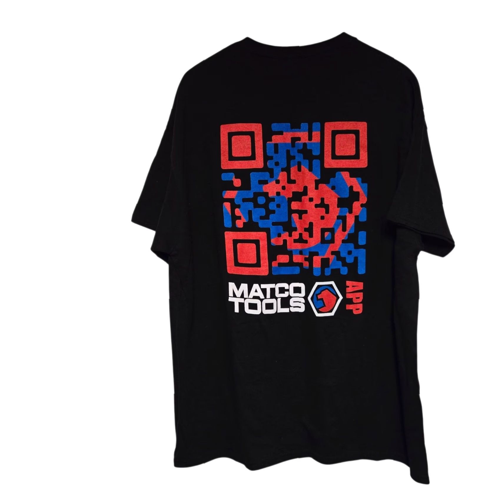Logo 7 Matco Tools T-Shirt Mens XL Black 24/7 QR Code Short Sleeve Logo Crew Neck Figure Logo T-ShirtClassic Colorful Dad Mens XL Black Size US XL / EU 56 / 4 - 2 Thumbnail