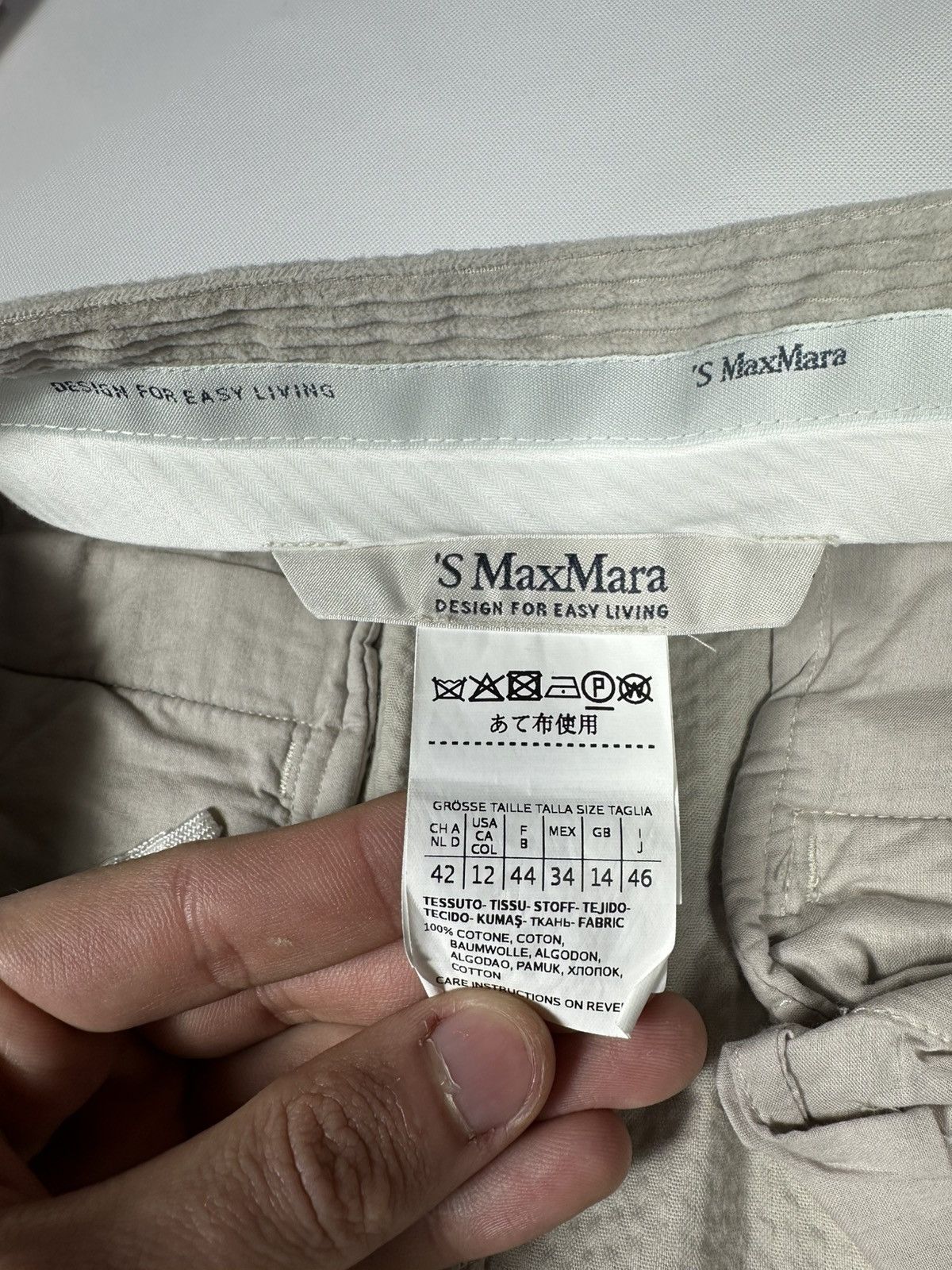 Max Mara S Max Mara Tania Corduroy Pants Size 32" / US 10 / IT 46 - 10 Thumbnail