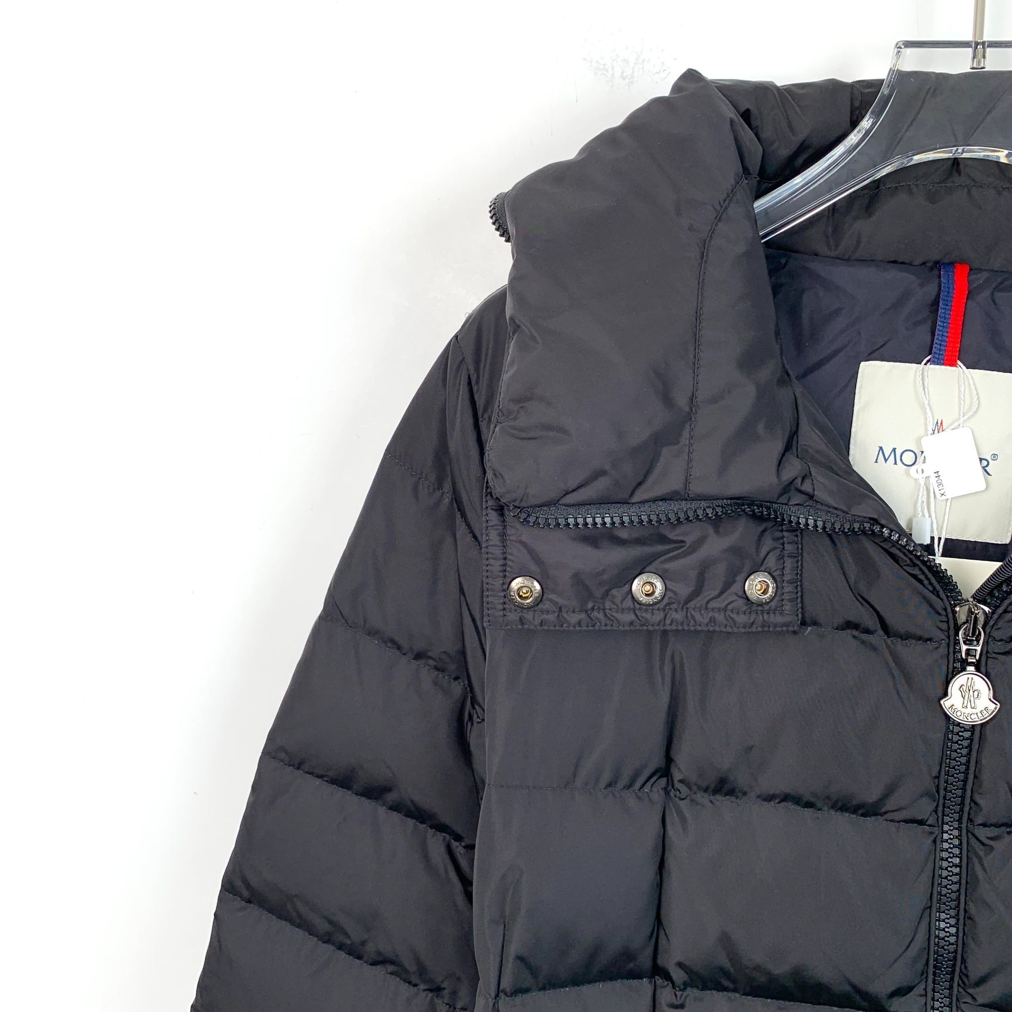 Moncler Moncler Flammette Black Hooded Quilted Down Jacket XS Size XS / US 0-2 / IT 36-38 - 7 Thumbnail