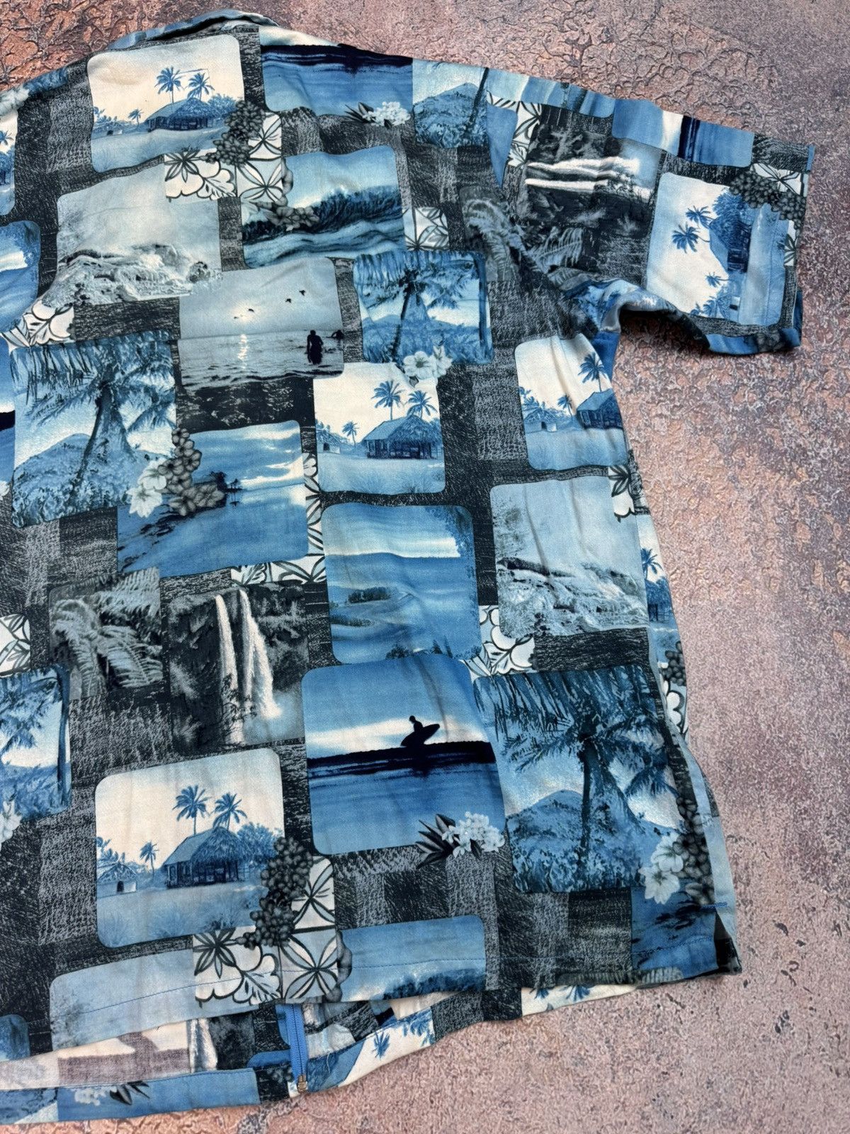 Quiksilver Y2K Vintage Quiksilver Button-Up Shirt Mens L Blue Shirt Size US L / EU 52-54 / 3 - 8 Thumbnail