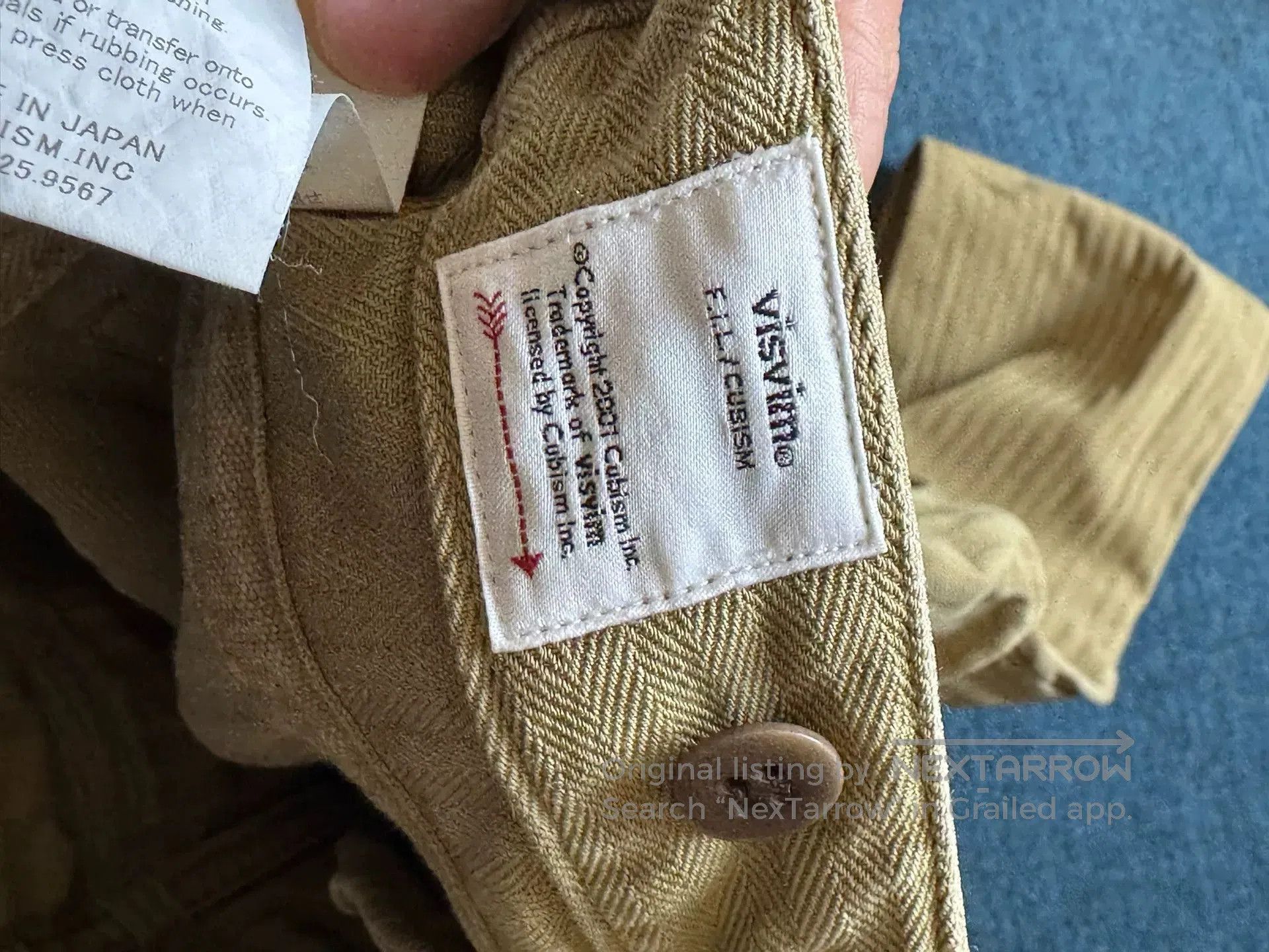 Visvim visvim 18AW Herringbone Cargo Pants. Size US 38 / EU 54 - 5 Thumbnail