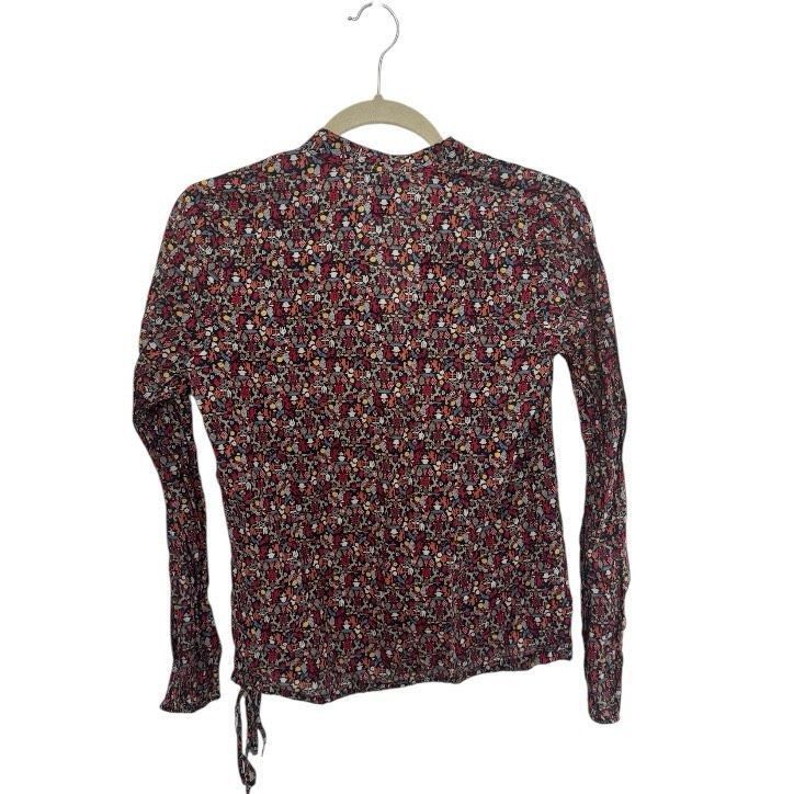 Lucky Brand Lucky Brand Floral Cotton Peasant Blouse S Size S / US 4 / IT 40 - 2 Thumbnail