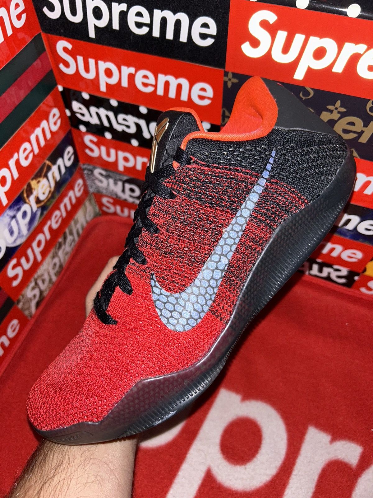 Nike Nike Kobe 11 Elite Low 'Achilles Heel' 822675-670 9.5 VNDS Size US 9.5 / EU 42-43 - 6 Thumbnail