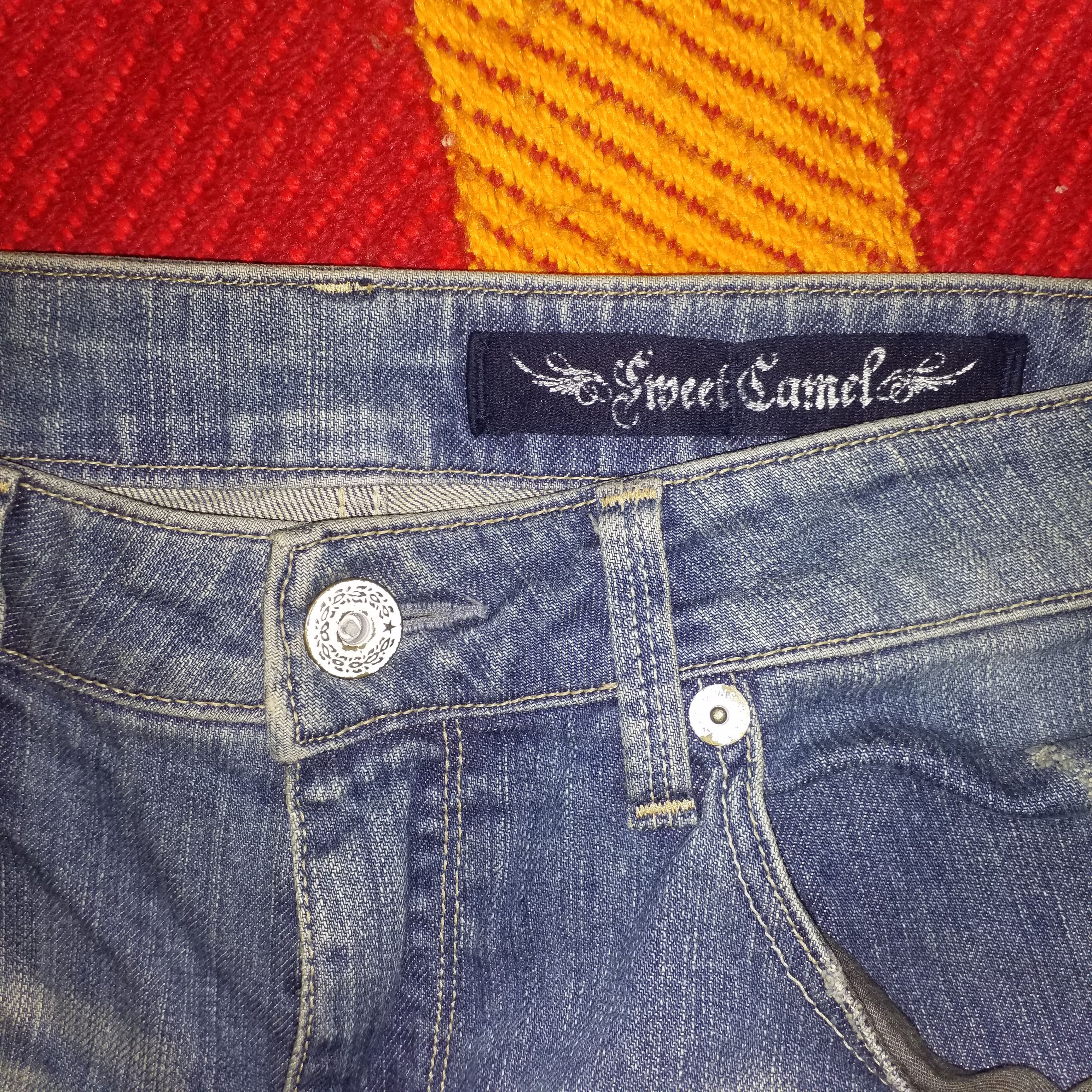 Japanese Brand JAPAN BRAND ELASTIC JEANS DISSTRESS RARE NICE NICE NICE 😘😘 Size 36" / US 14 / IT 50 - 10 Thumbnail