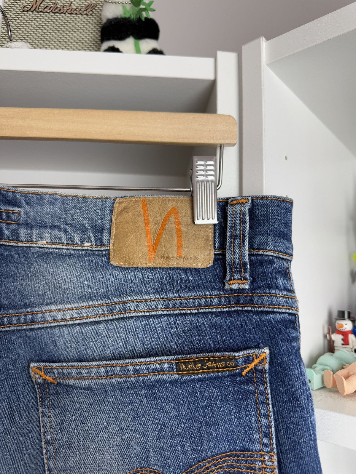 Designer × Nudie Jeans Nudie Jeans straight fit denim pants 31x32 designer casual Size US 31 - 7 Thumbnail