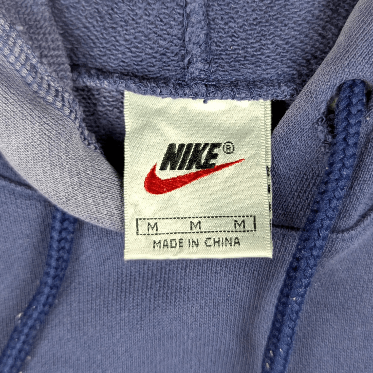 Nike Vintage 90's NIKE Big Logo Swoosh Hoodie Size US M / EU 48-50 / 2 - 14 Thumbnail