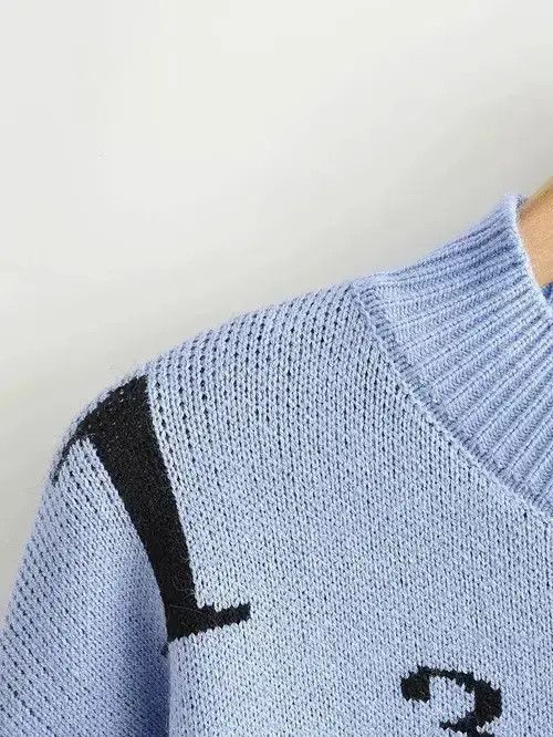 Ralph Marlin Number printed sweater Size US L / EU 52-54 / 3 - 4 Thumbnail