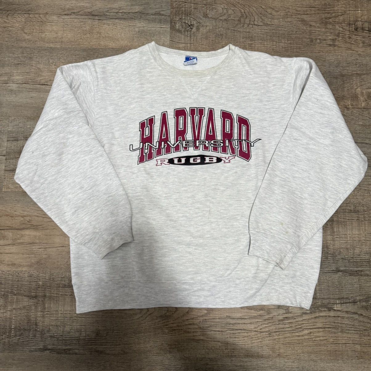 Champion Vintage Champion Harvard Rugby Crewneck Sweatshirt Size US XL / EU 56 / 4 - 1 Thumbnail