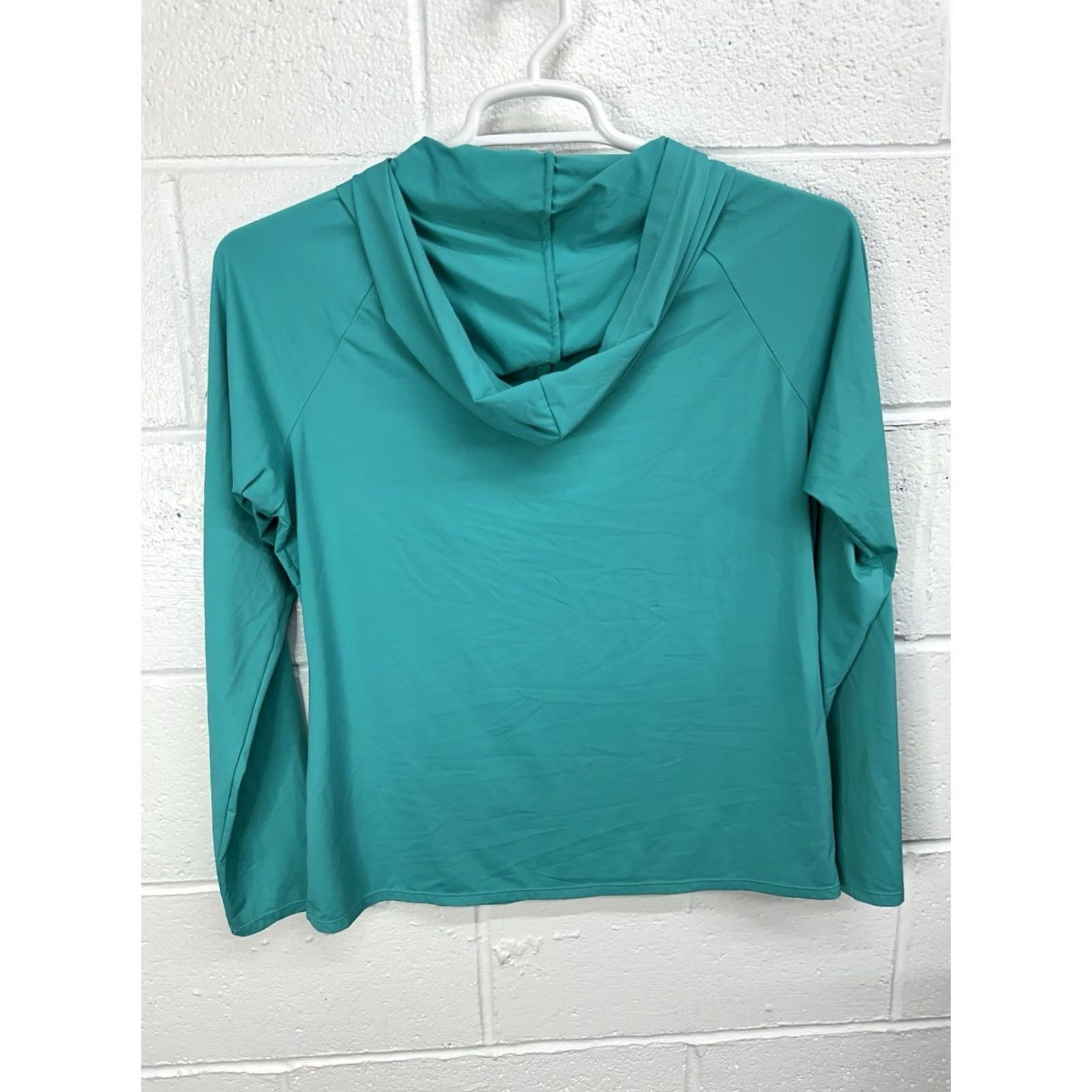 Tommy Bahama VINTAGE Tommy Bahama Rash Guard Long Sleeve Hooded Full Zip Pockets / Women’s XL Blue Mens Girls Womens Size XL / US 12-14 / IT 48-50 - 4 Thumbnail