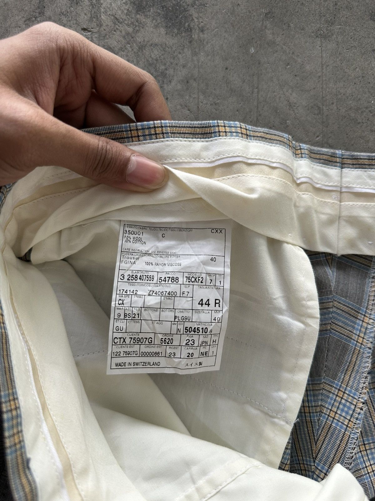 Gucci Gucci Plaid Trousers Pant Size 30" / US 8 / IT 44 - 9 Thumbnail